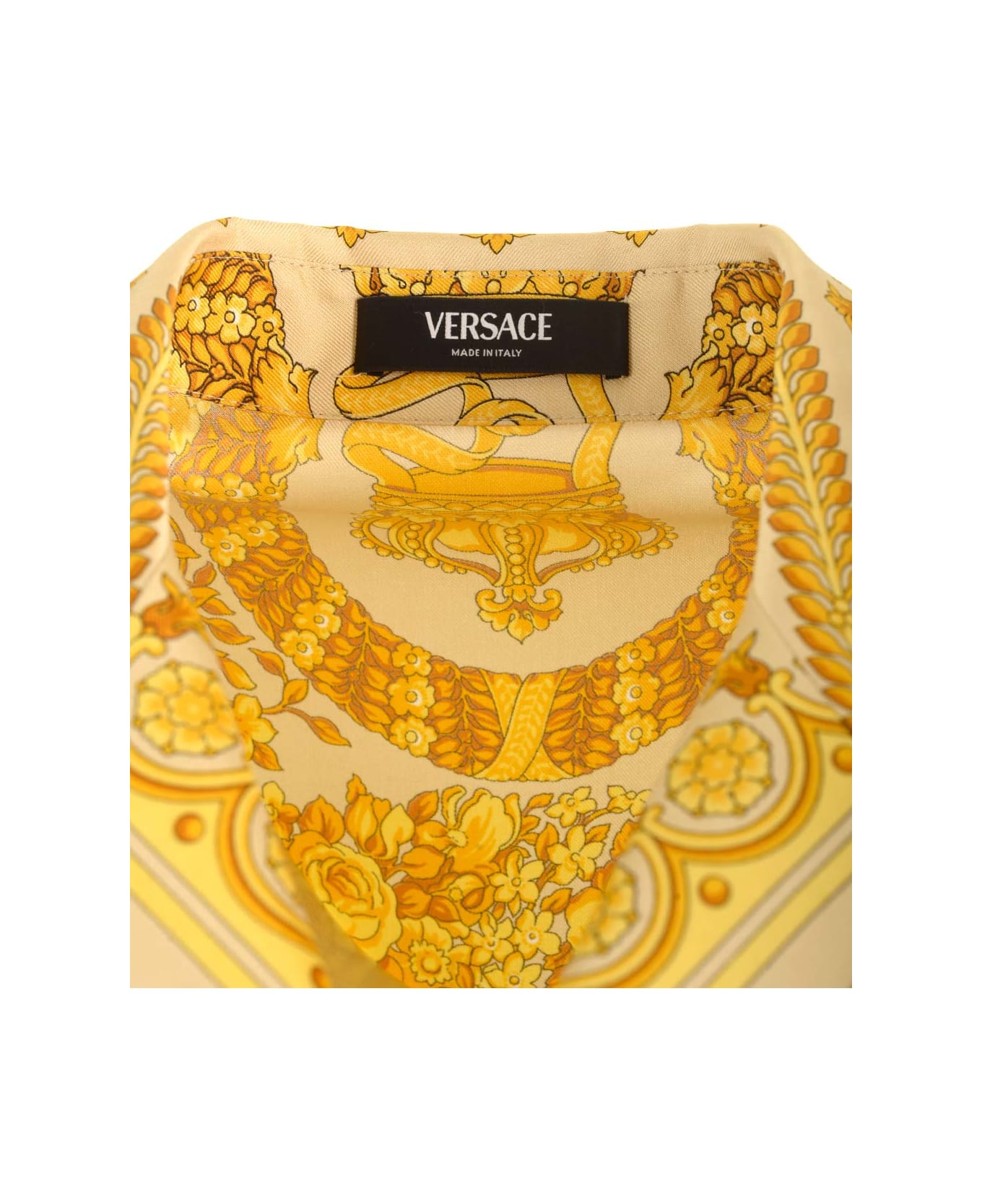 Versace Silk Shirt - YELLOW