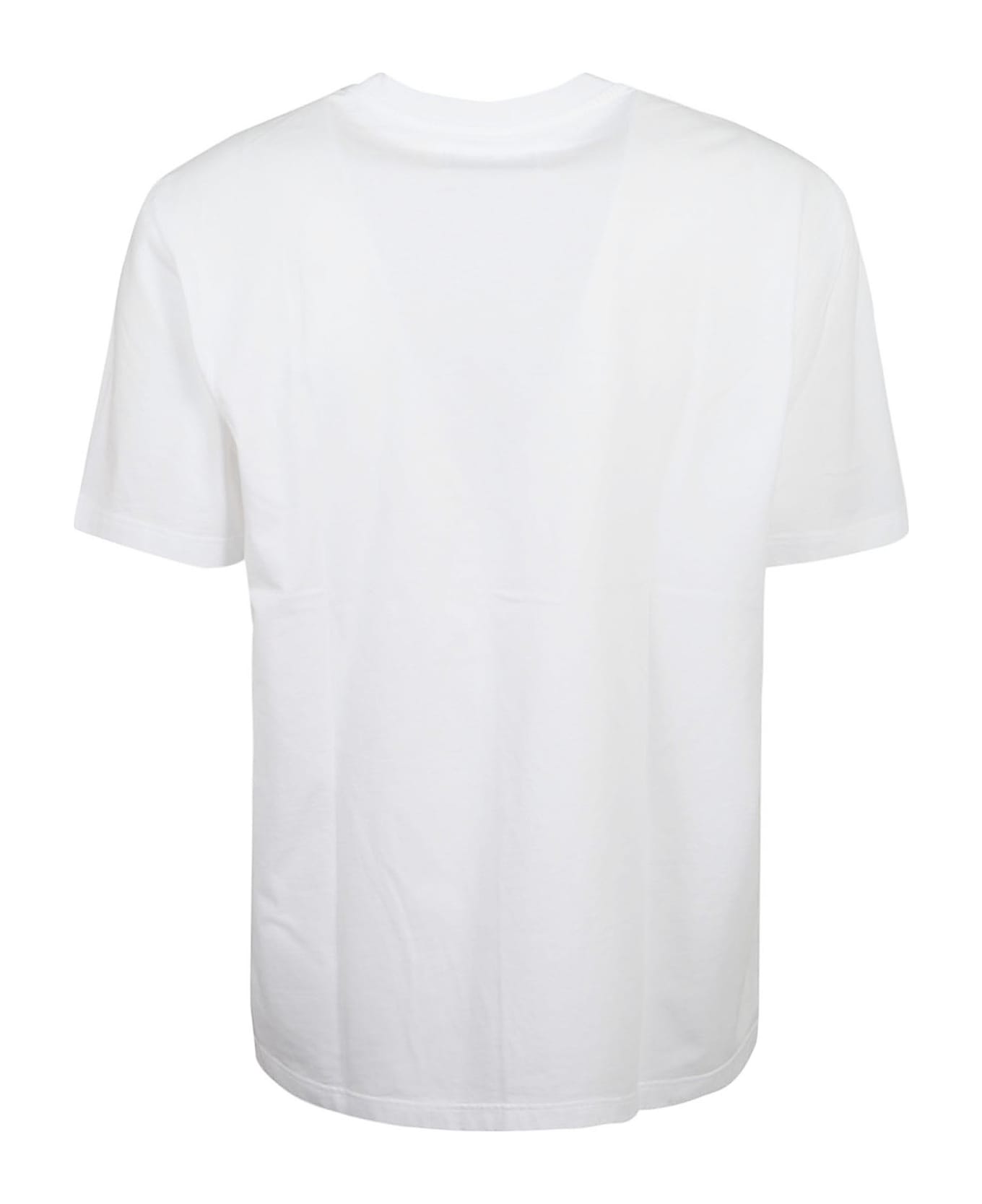 Golden Goose Regular Logo T-shirt - Optic White