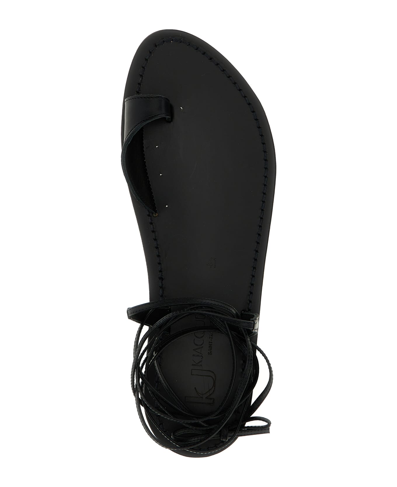 K.Jacques 'bascra' Sandals - Black  