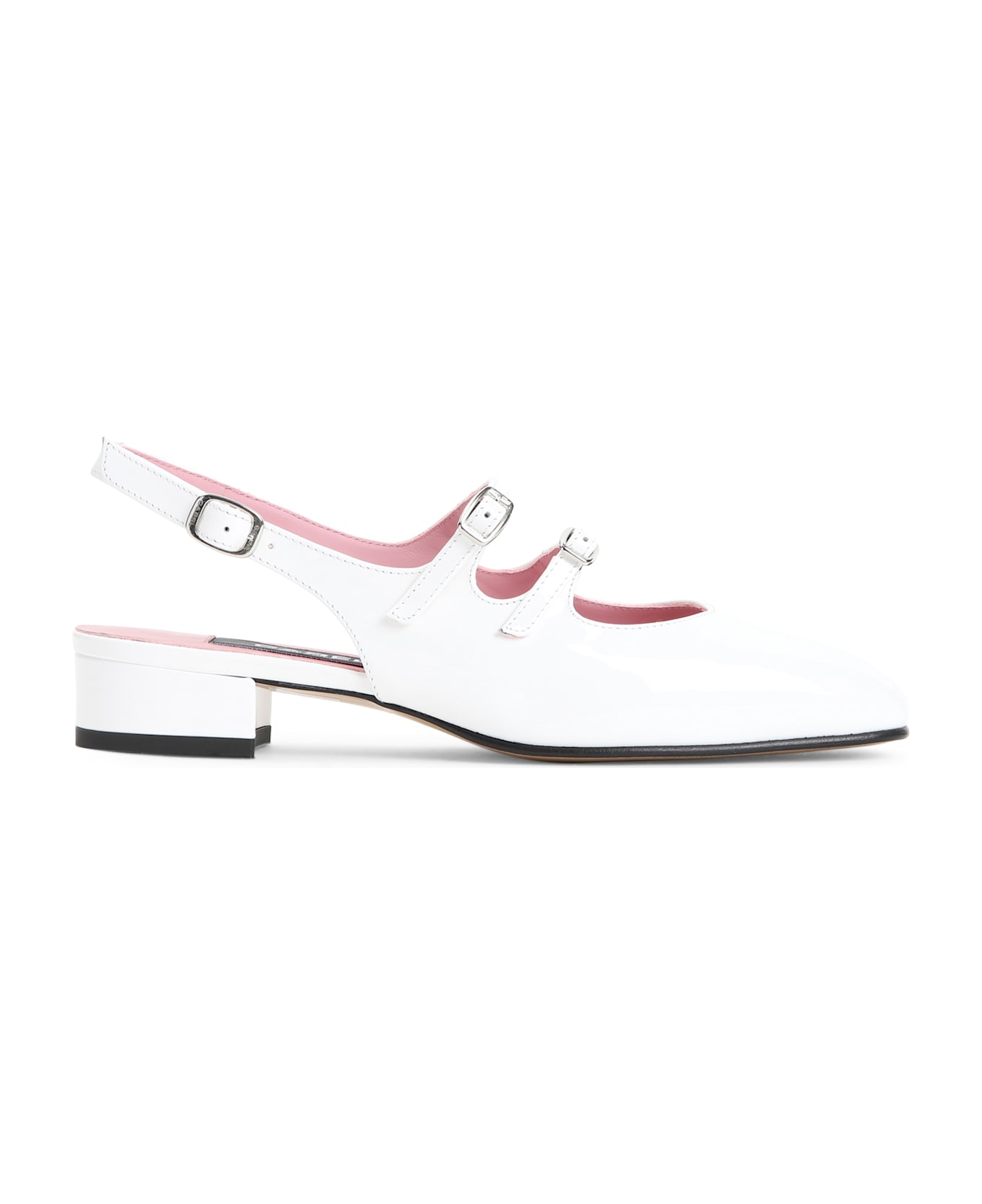 Carel Peche Mules - White