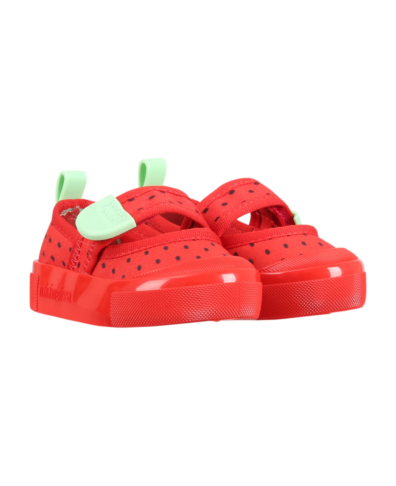 Melissa Red Shoes For Girl With Seeds | italist