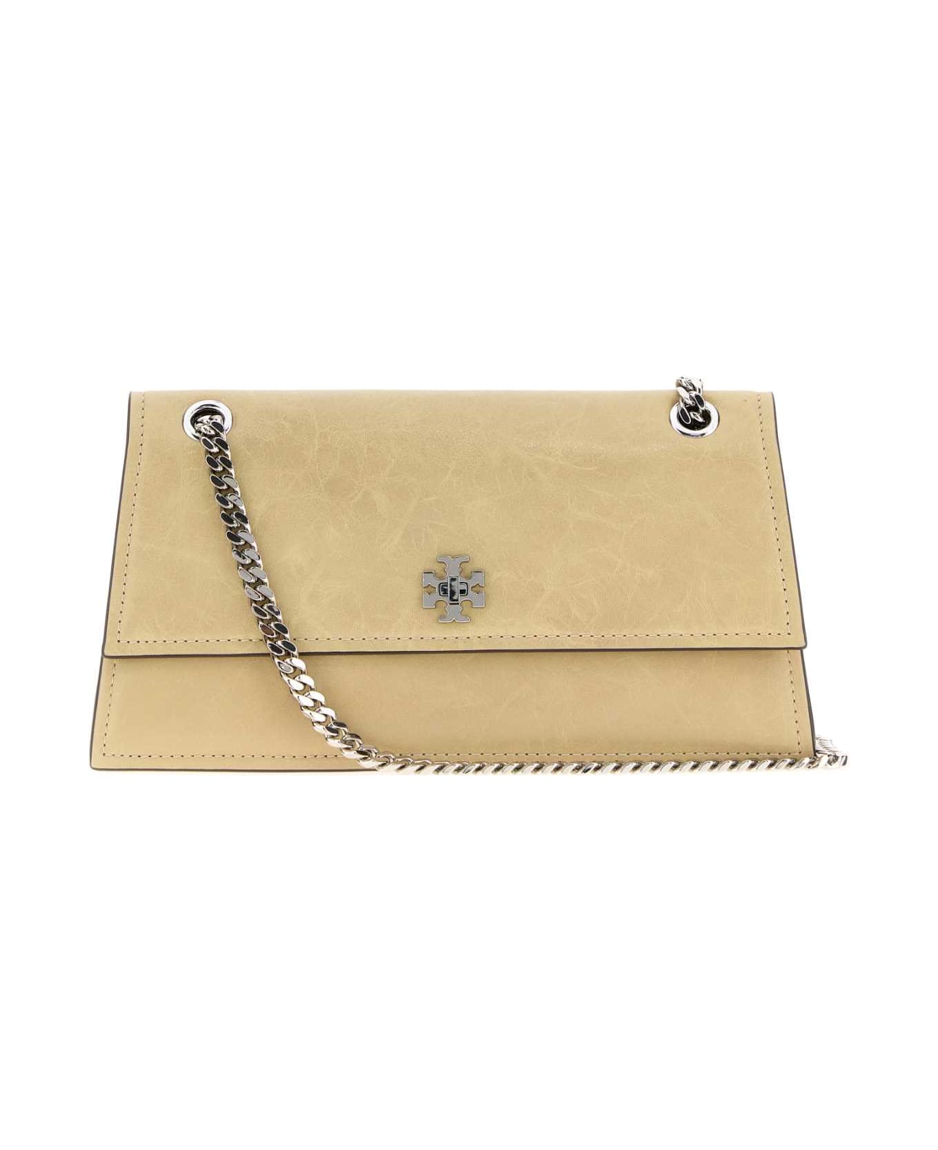 Tory Burch Beige Leather Crossbody Bag - BEIGE トートバッグ