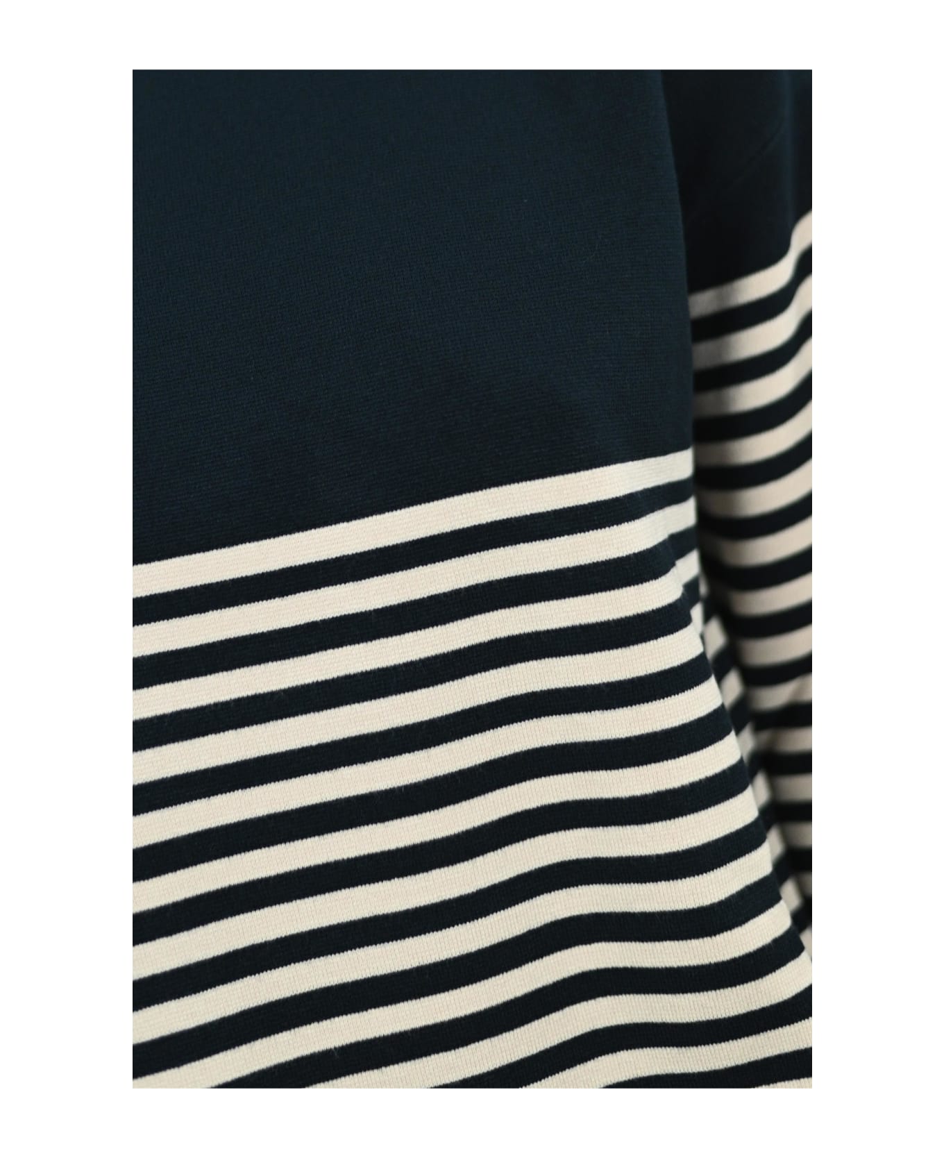 Max Mara Studio Otranto Striped Viscose Sweater - Blue ニットウェア