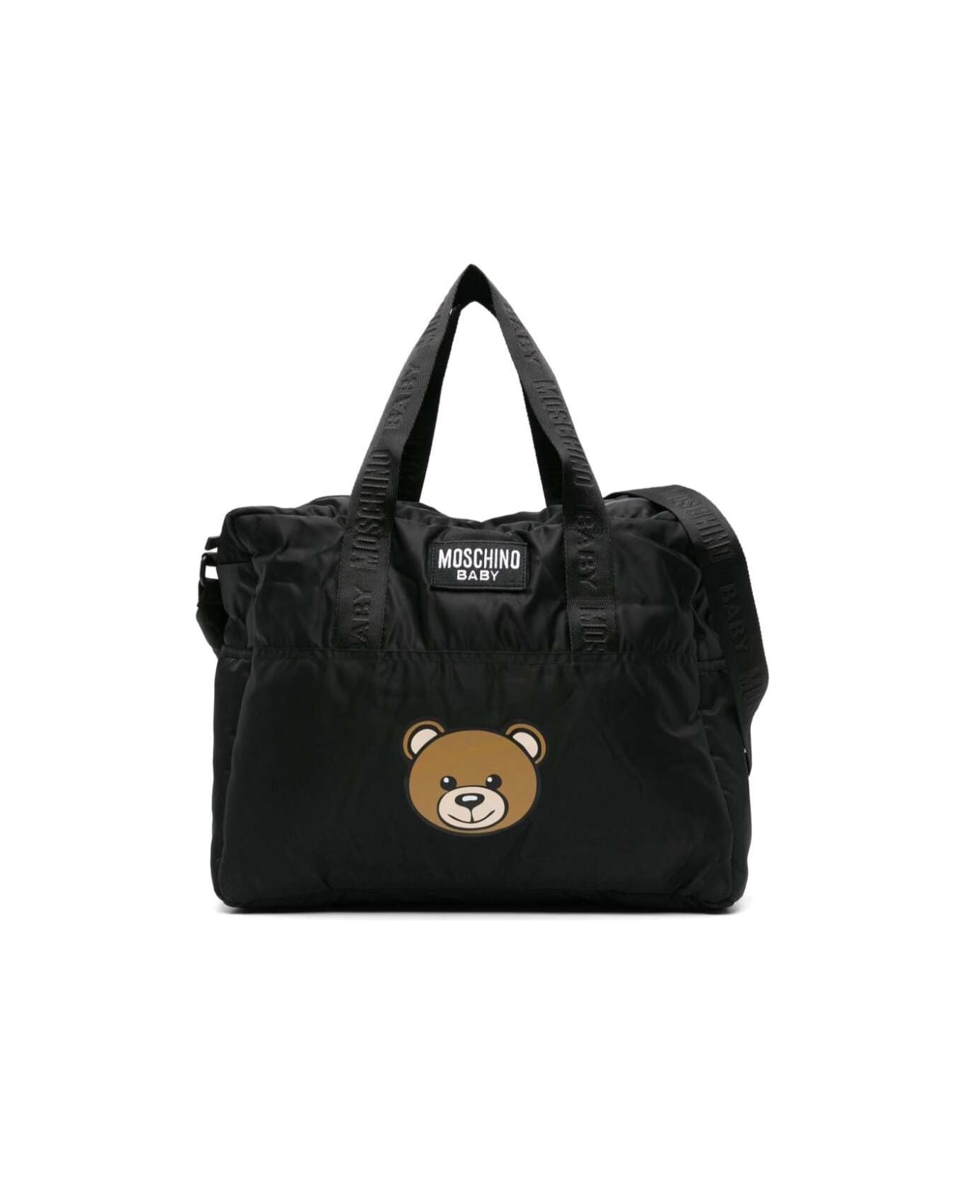 Moschino Baby Changing Bag With Mat - Black