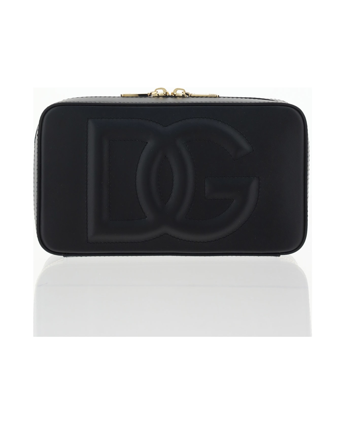 Dolce & Gabbana Logo Shoulder Bag - Black クラッチバッグ