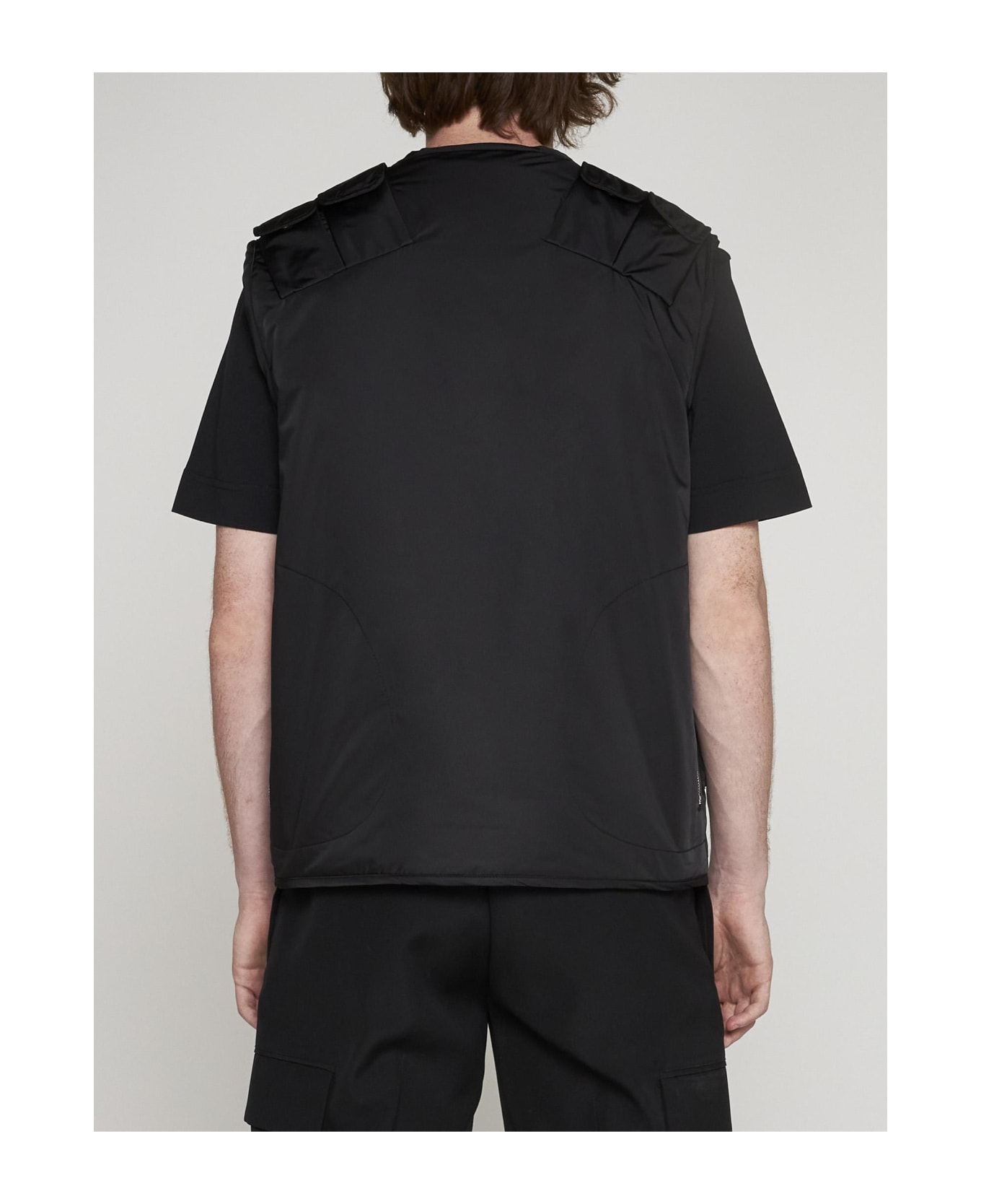 Givenchy Multi-pockets Nylon Vest - NERO