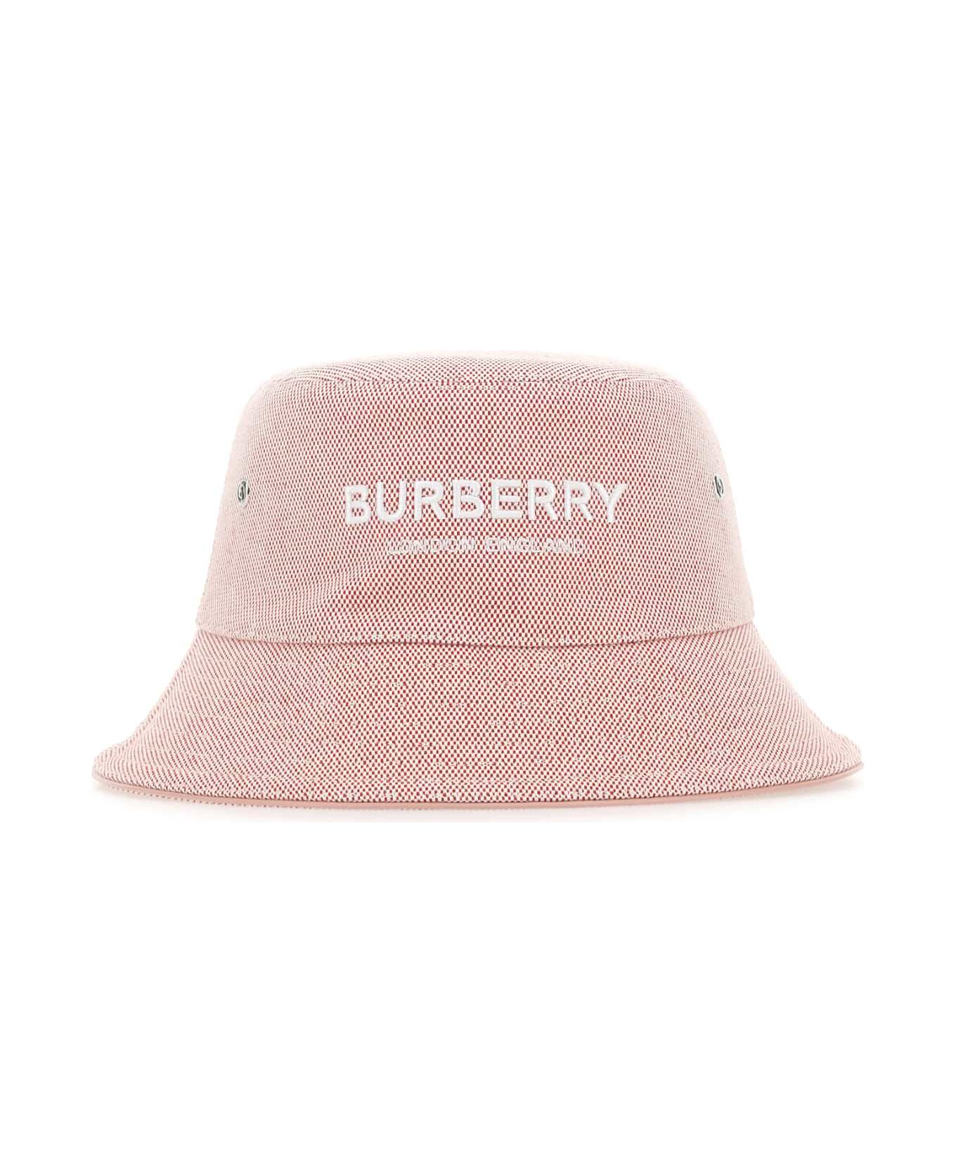 Burberry Pink Cotton Hat - A4587