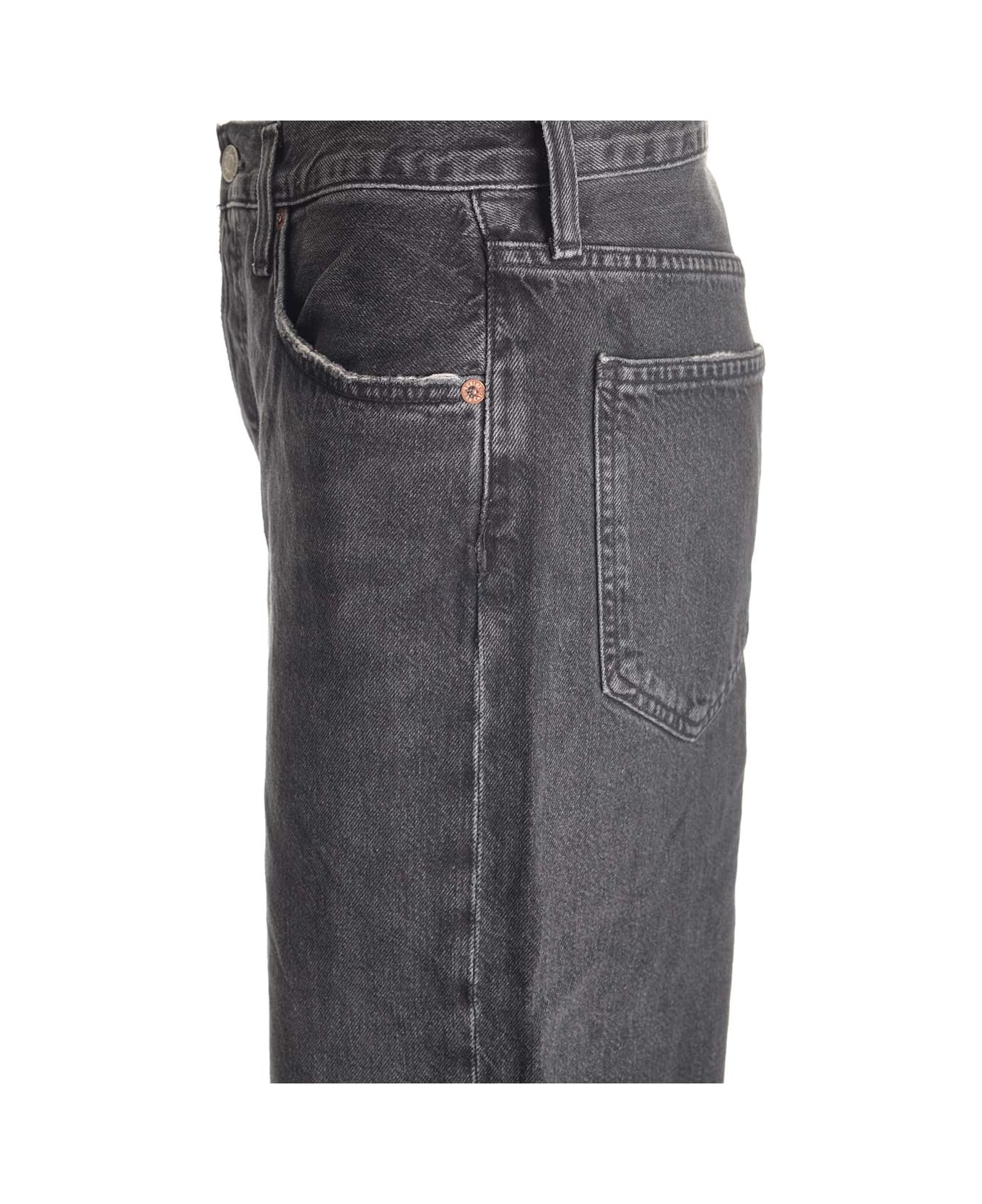 AGOLDE Faded Black Baggy Jeans - Parax Paradox