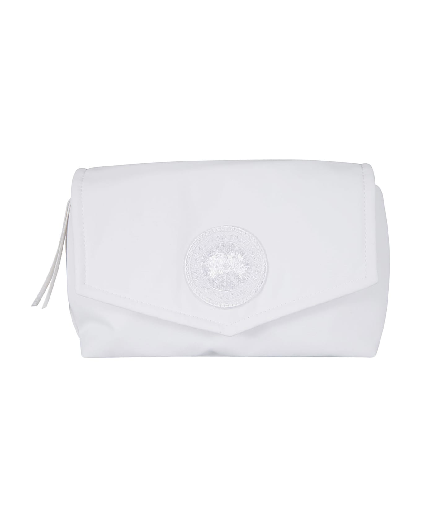 Canada Goose Logo Patched Mini Belt Bag - White