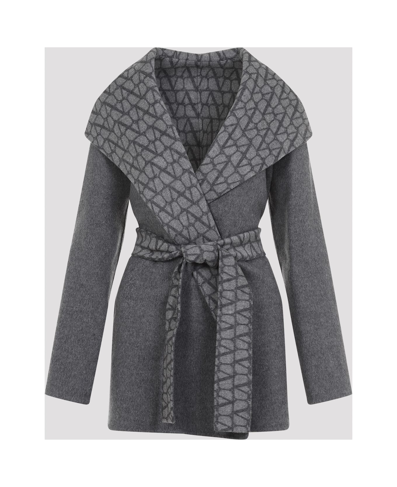 Valentino Double Coat - Grigio