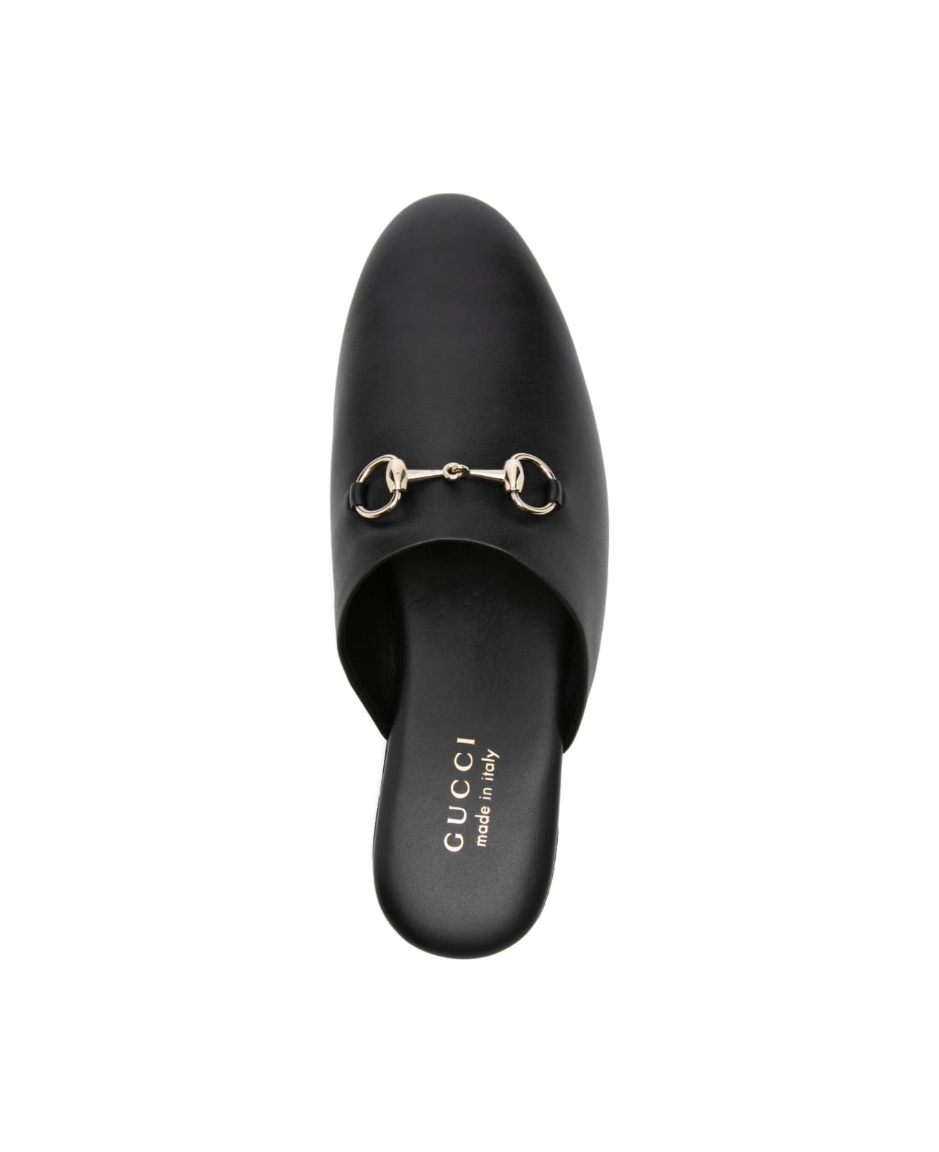 Gucci Leather Slippers - Black