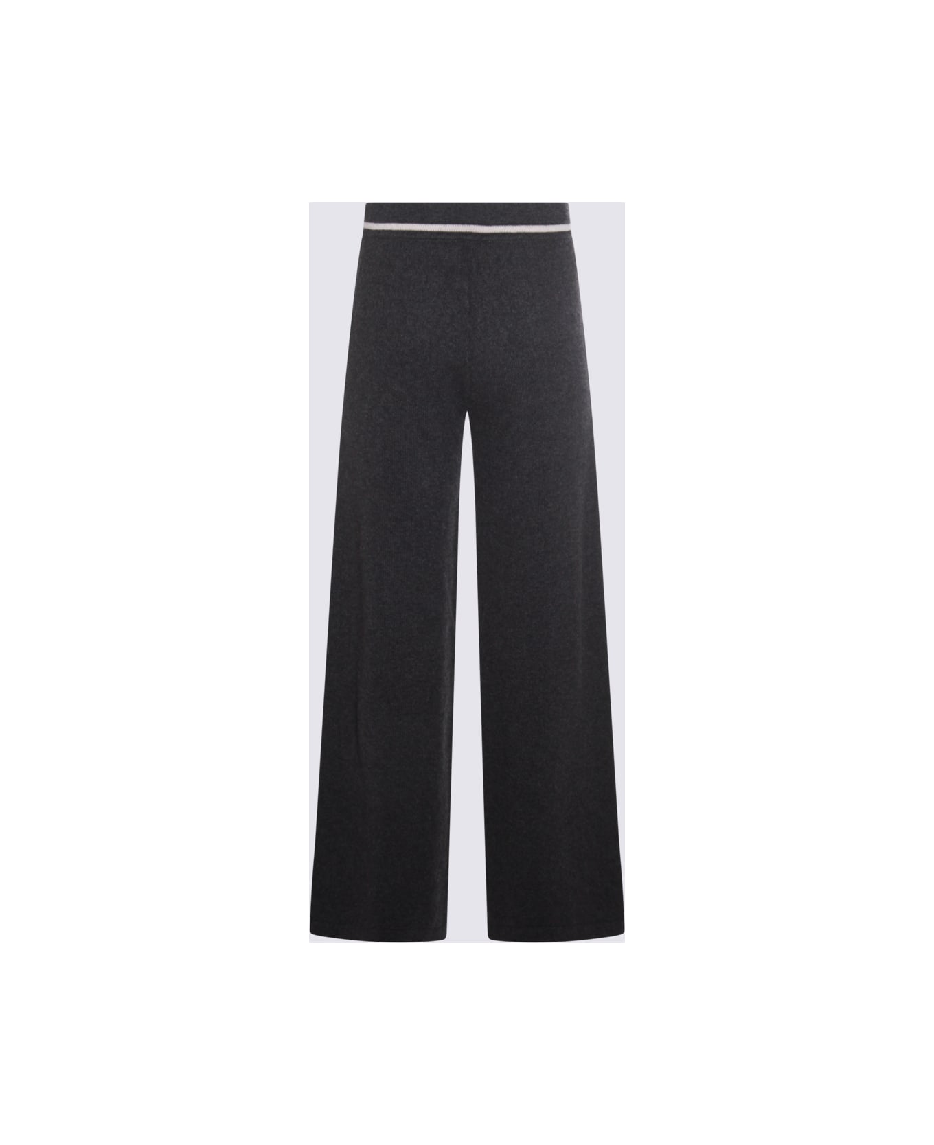 Eleventy Dark Grey Wool Pants - GRIGIO/SABBIA