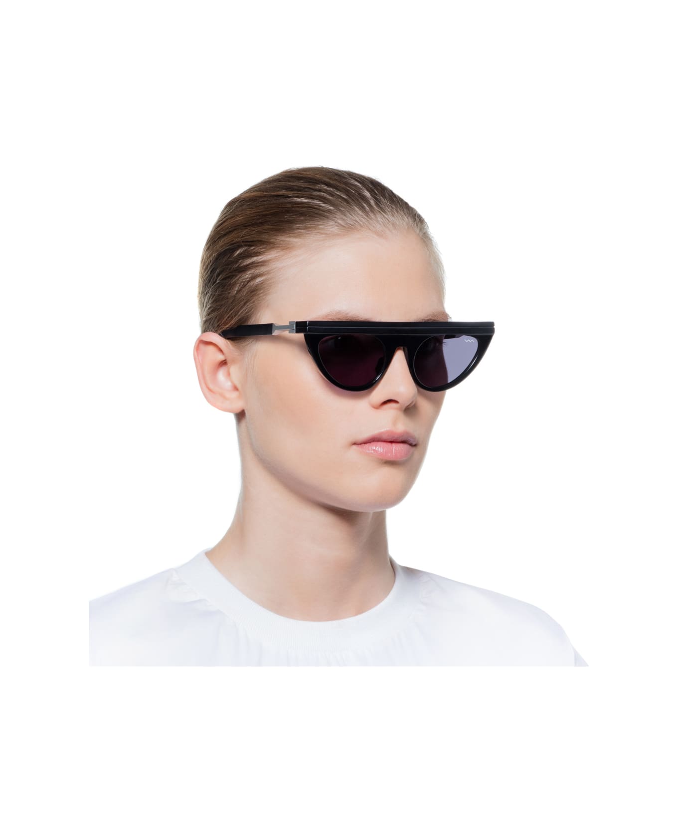 VAVA Bl0027 Black Label White Sunglasses - Bianco