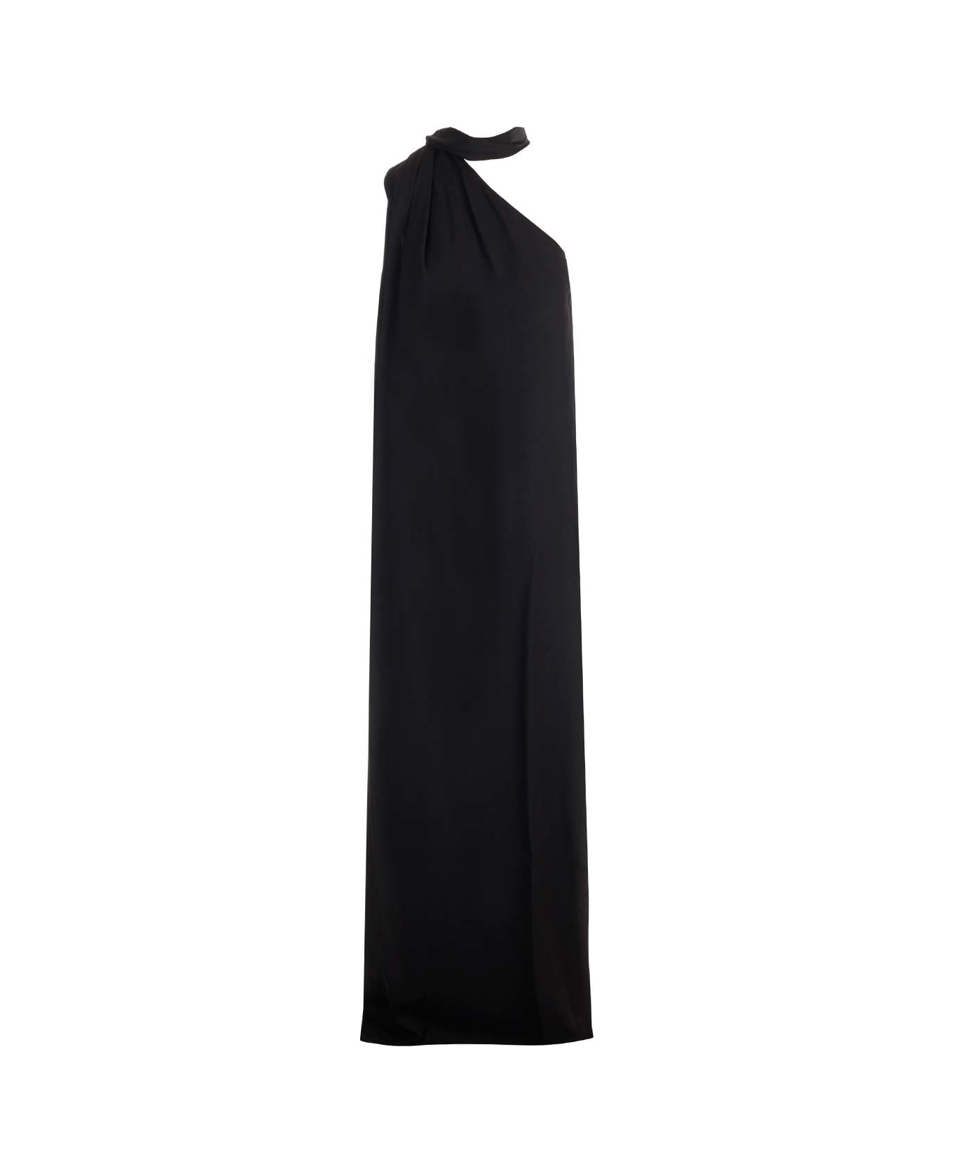 Stella McCartney One-shoulder Maxi Dress - Black