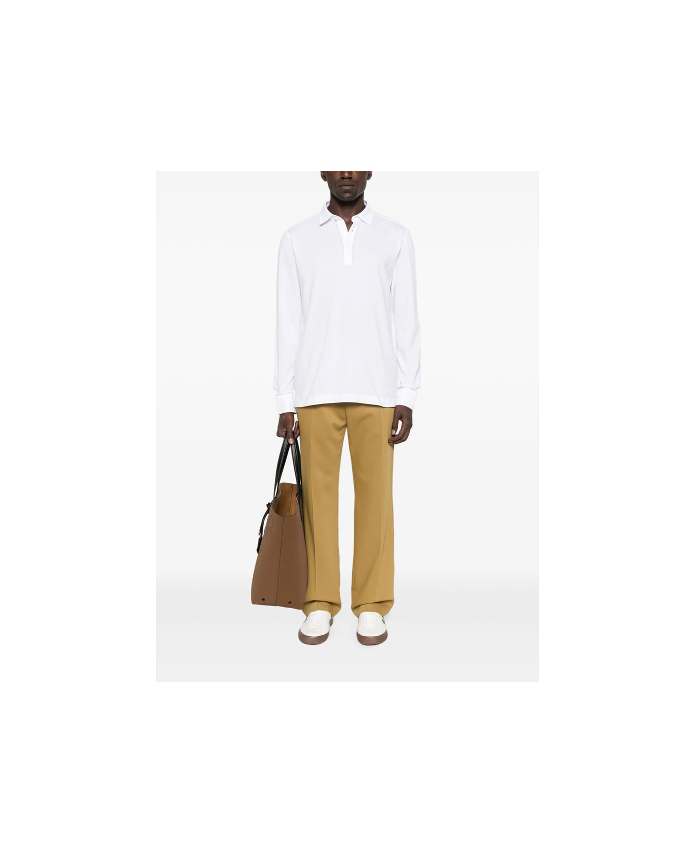 Zegna Sweater - WHITE