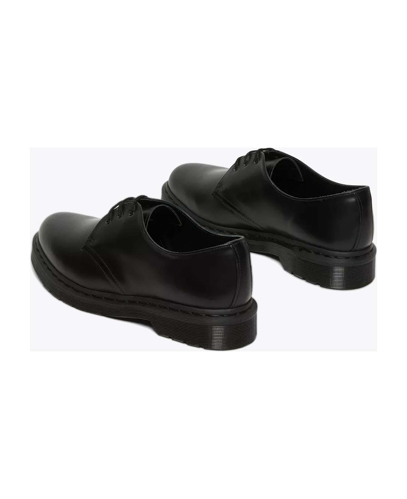 Dr. Martens 1461 Mono Black smooth leather derby shoes - 1461 Mono - Nero