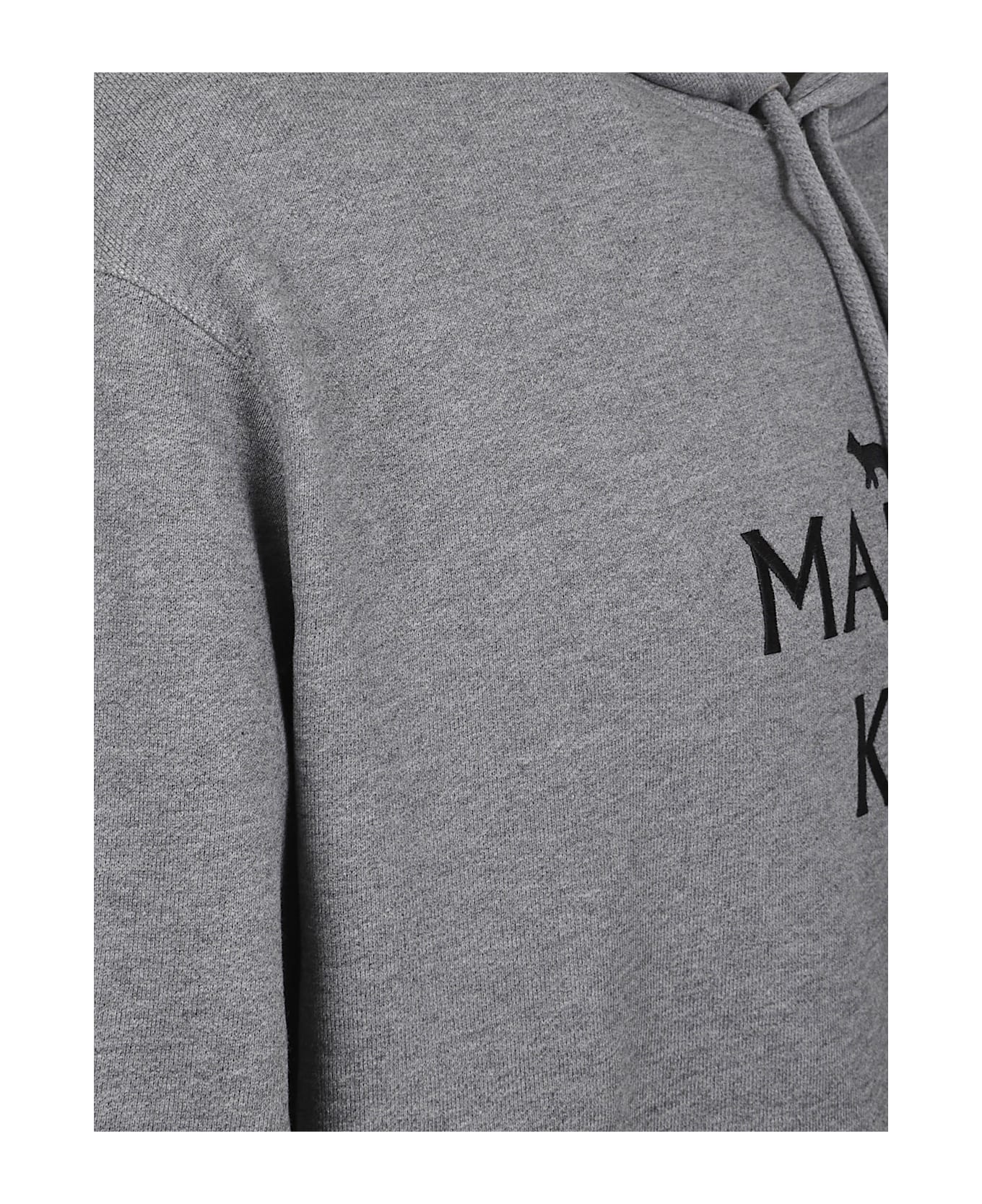 Maison Kitsuné Pillar Comfort Hoodie - Grey Melange