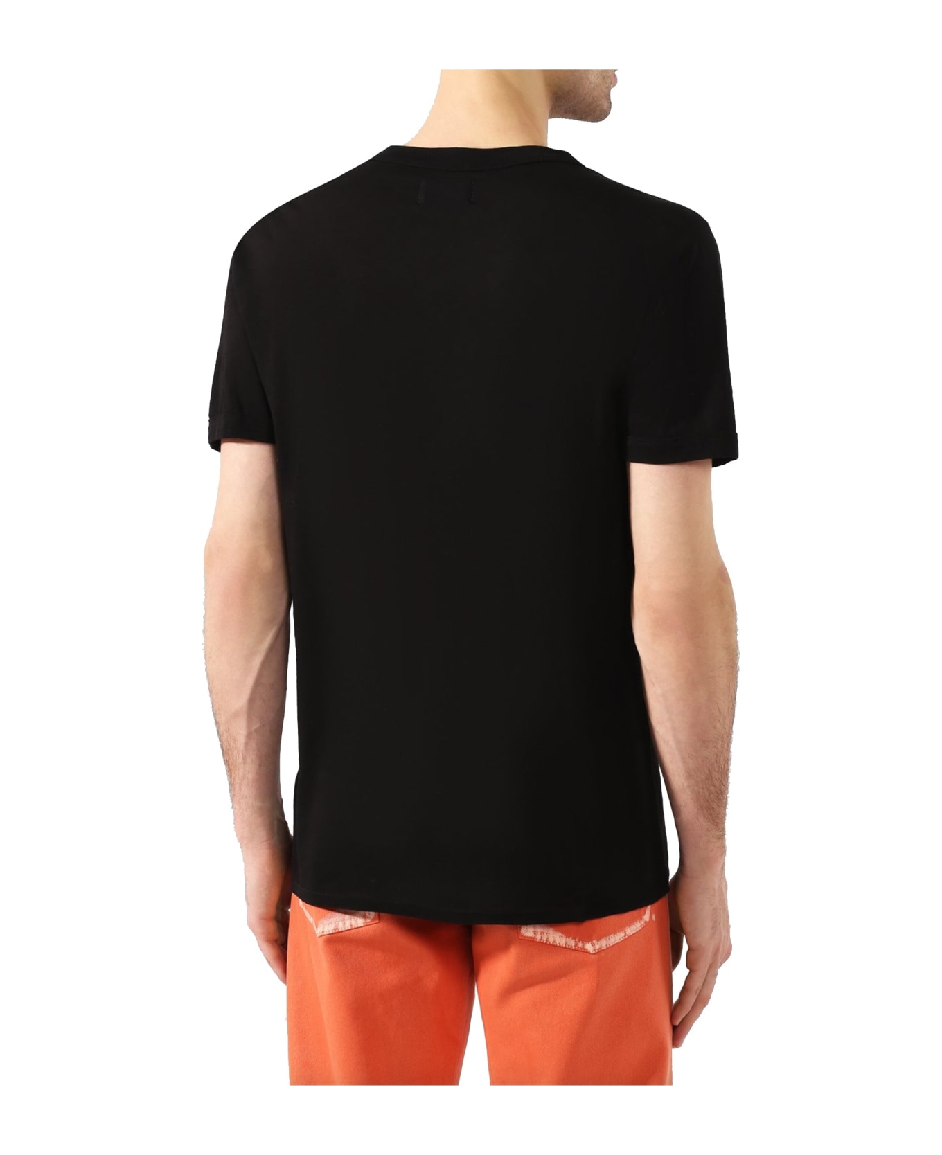 RTA Cotton T-shirt - Black シャツ