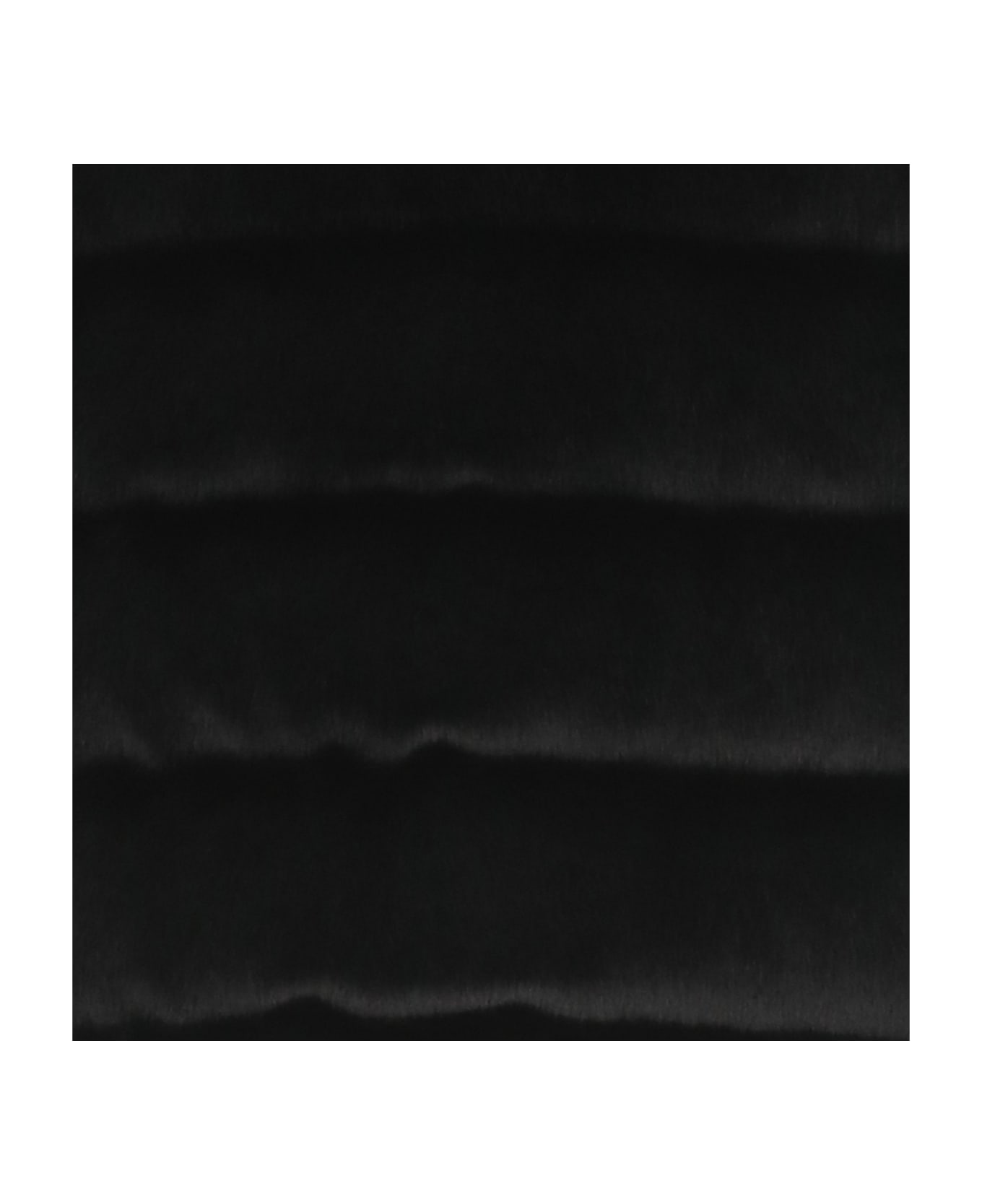 Herno Vest With Faux Fur - Black