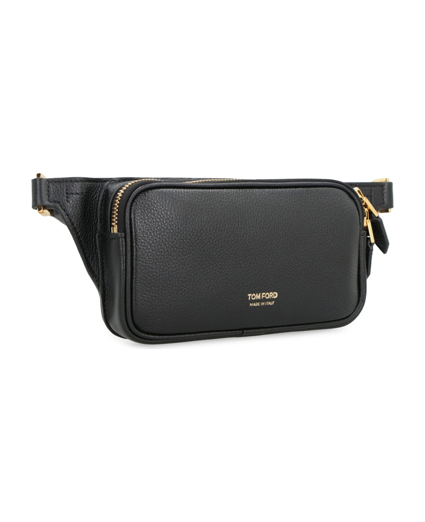 Tom Ford Leather Belt Bag - black ベルトバッグ
