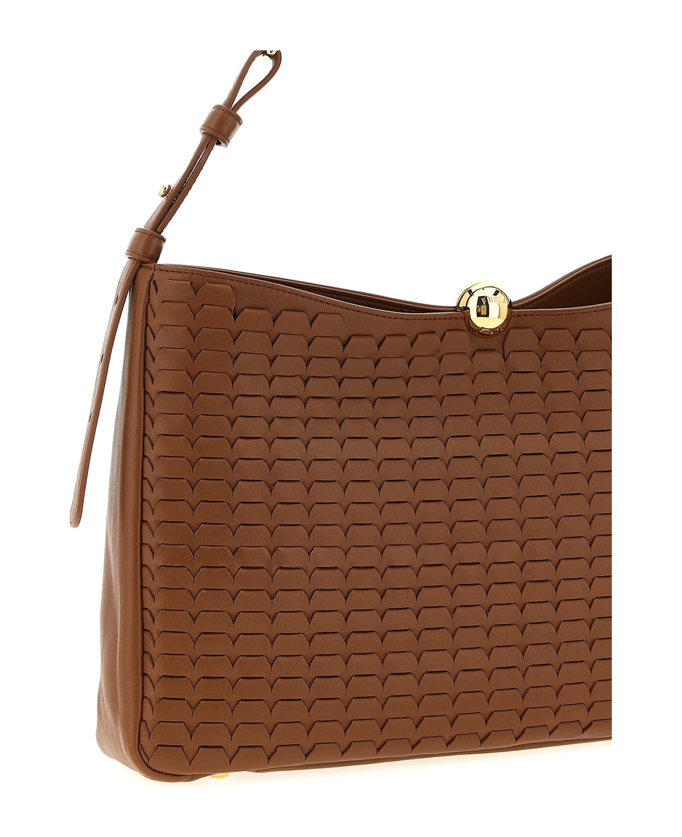 Furla 'furla Sfera Soft' Shoulder Bag - cognac