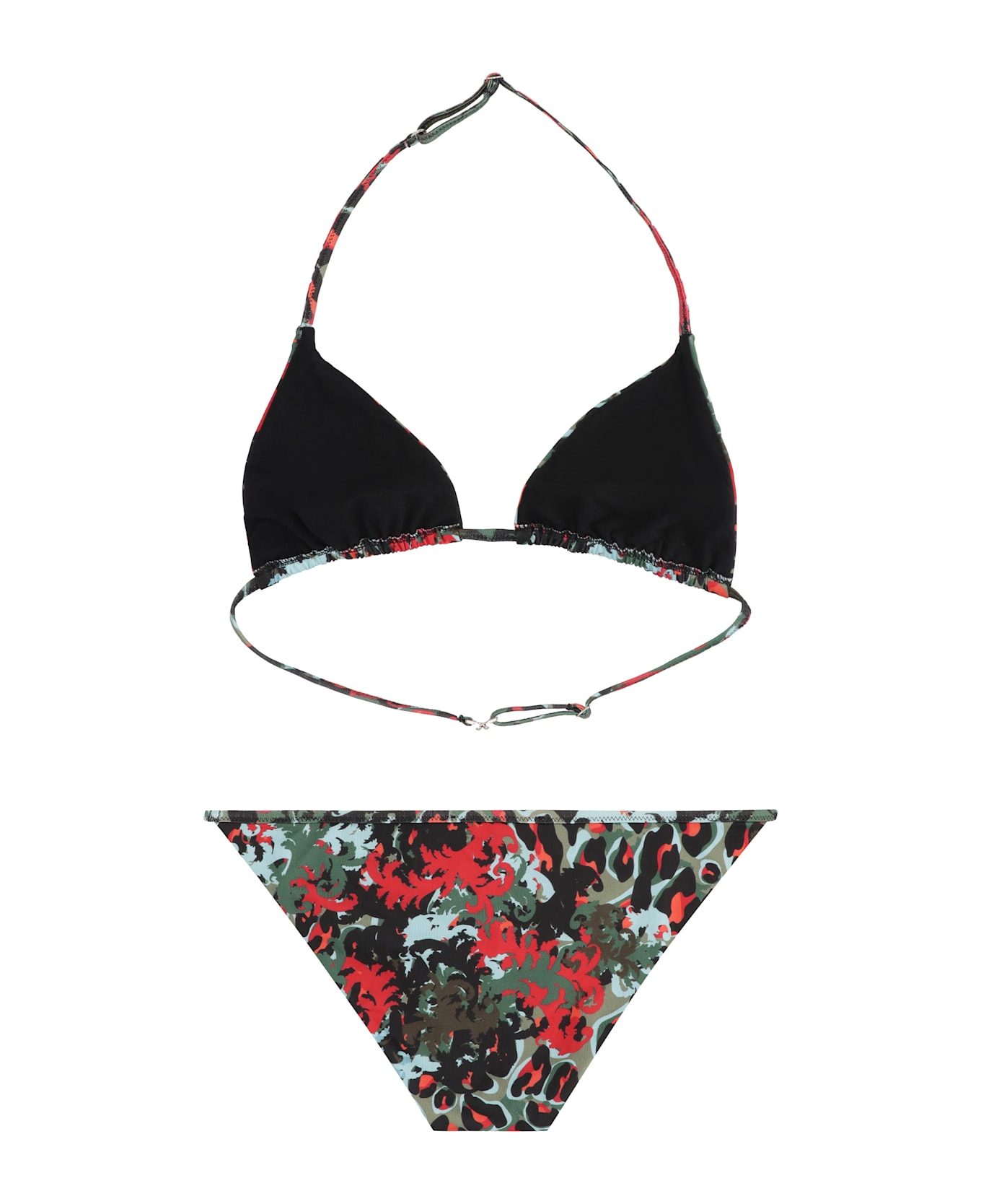 Young Versace Printed Bikini - Multicolor