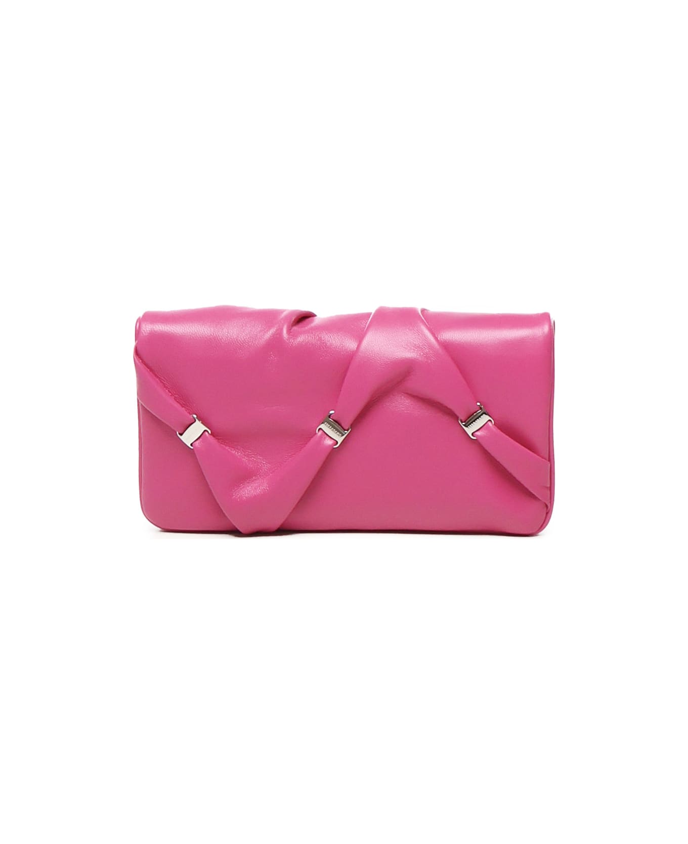 Ferragamo Wallet With Shoulder Strap - Pink