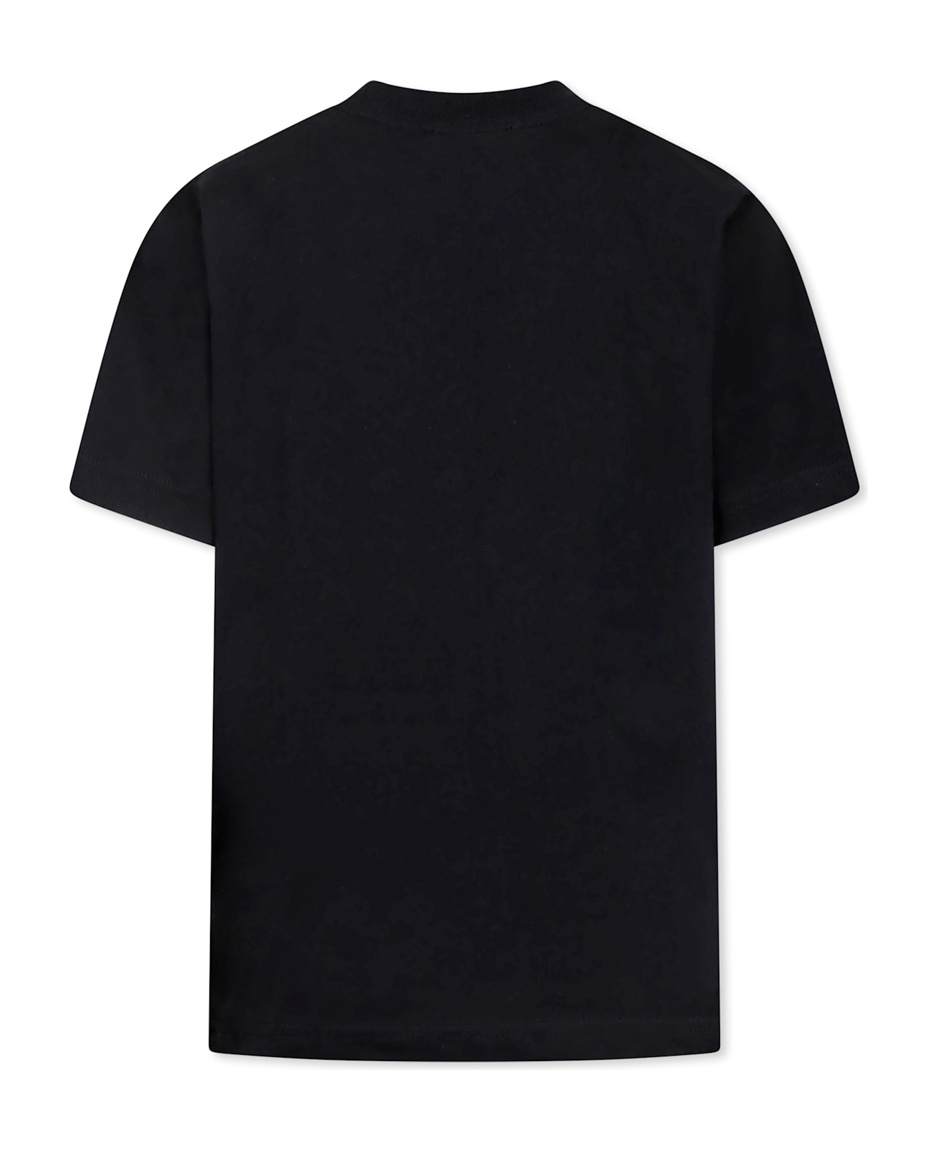 Dsquared2 Black T-shirt For Kids With Logo - Black