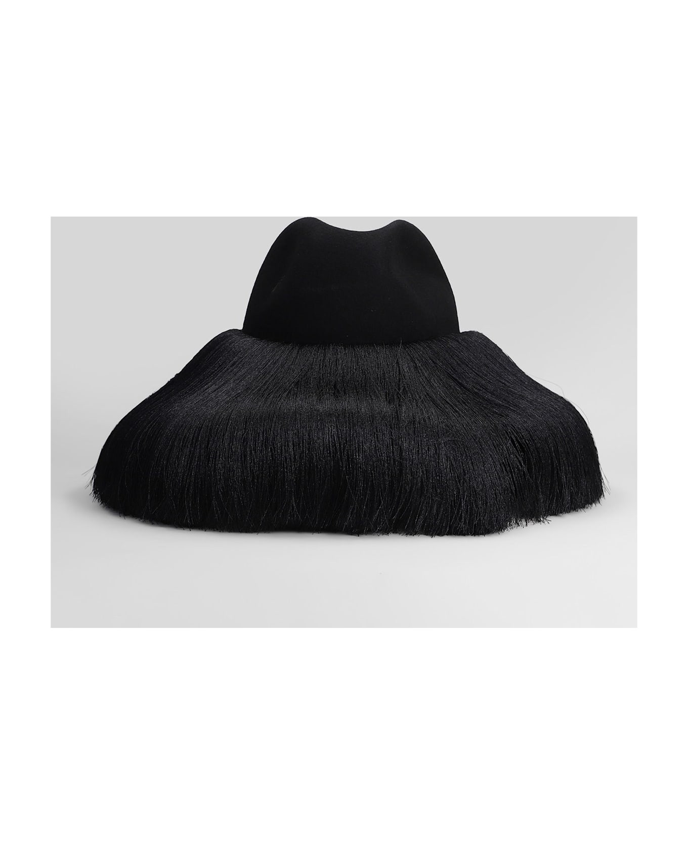 Comme des Garçons Hats In Black Wool - black 帽子