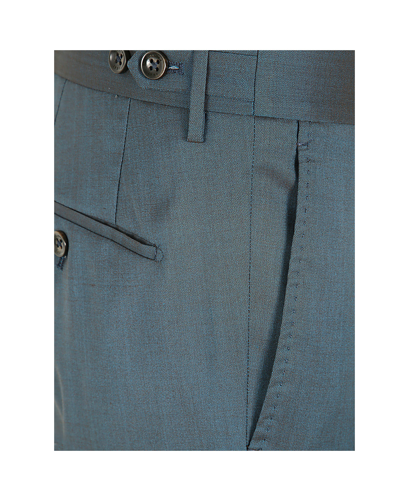 Incotex Model R54 Tapered Fit Trousers - Medium Blue