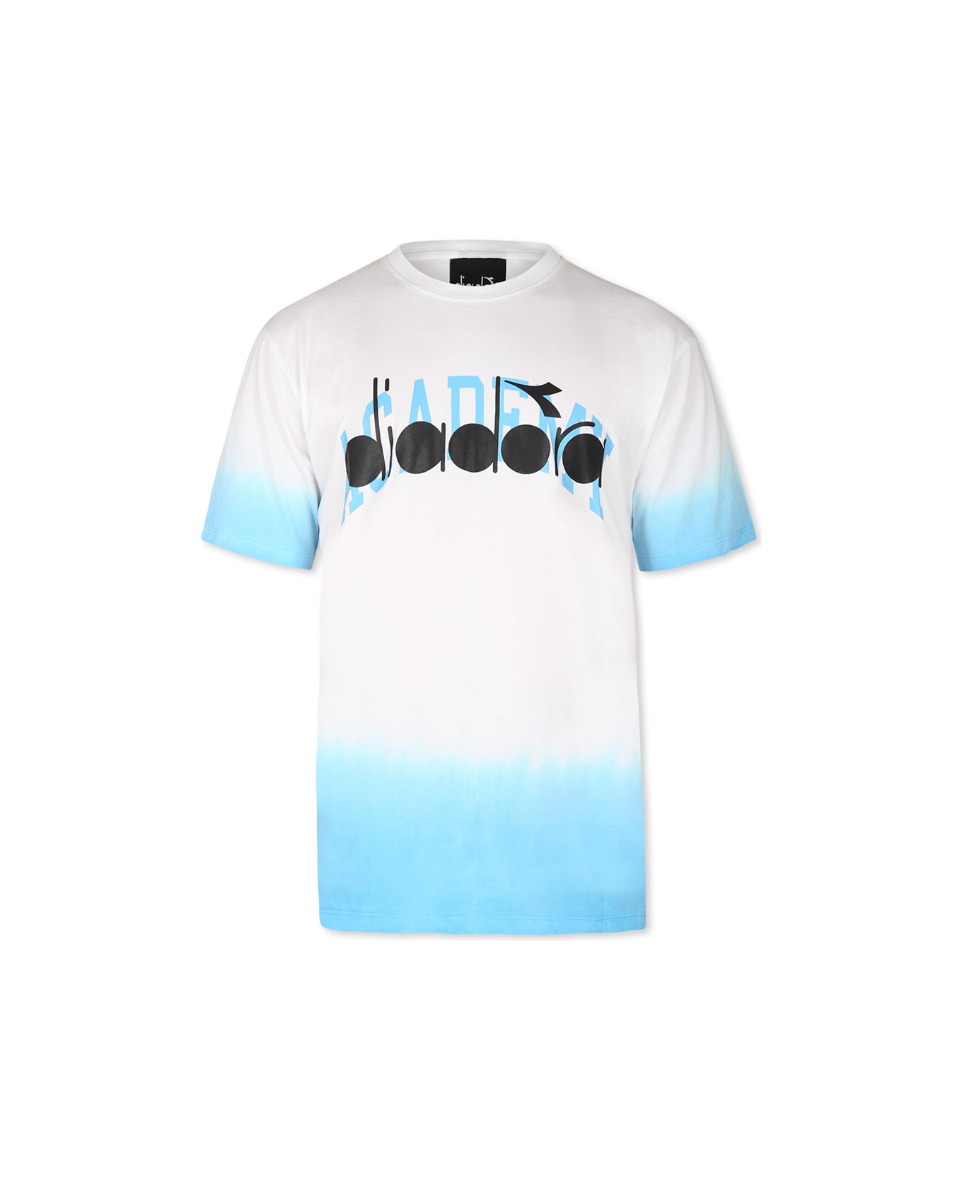 Diadora Light Blue T-shirt For Boy With Logo - Light Blue