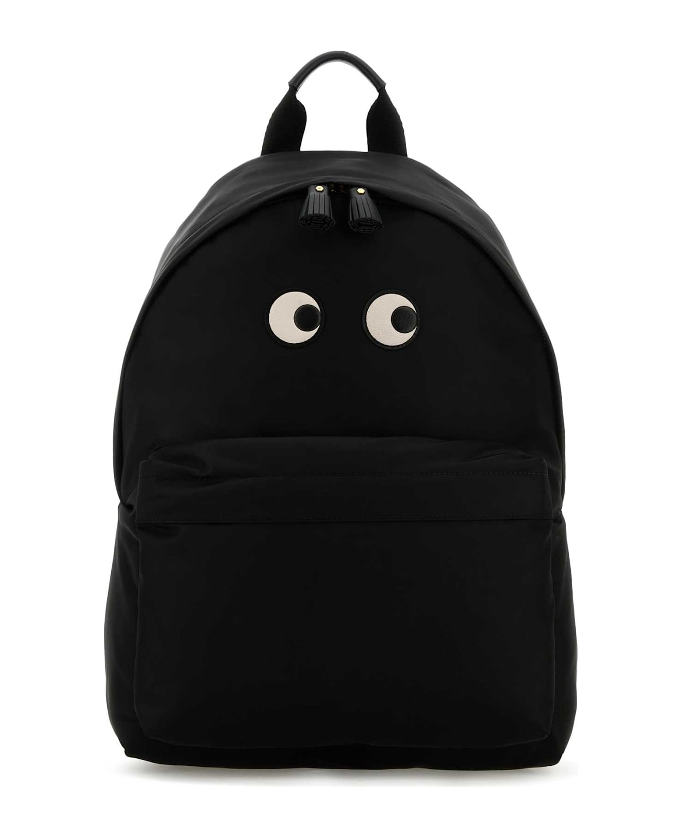 Anya Hindmarch Black Nylon Backpack - BLACK