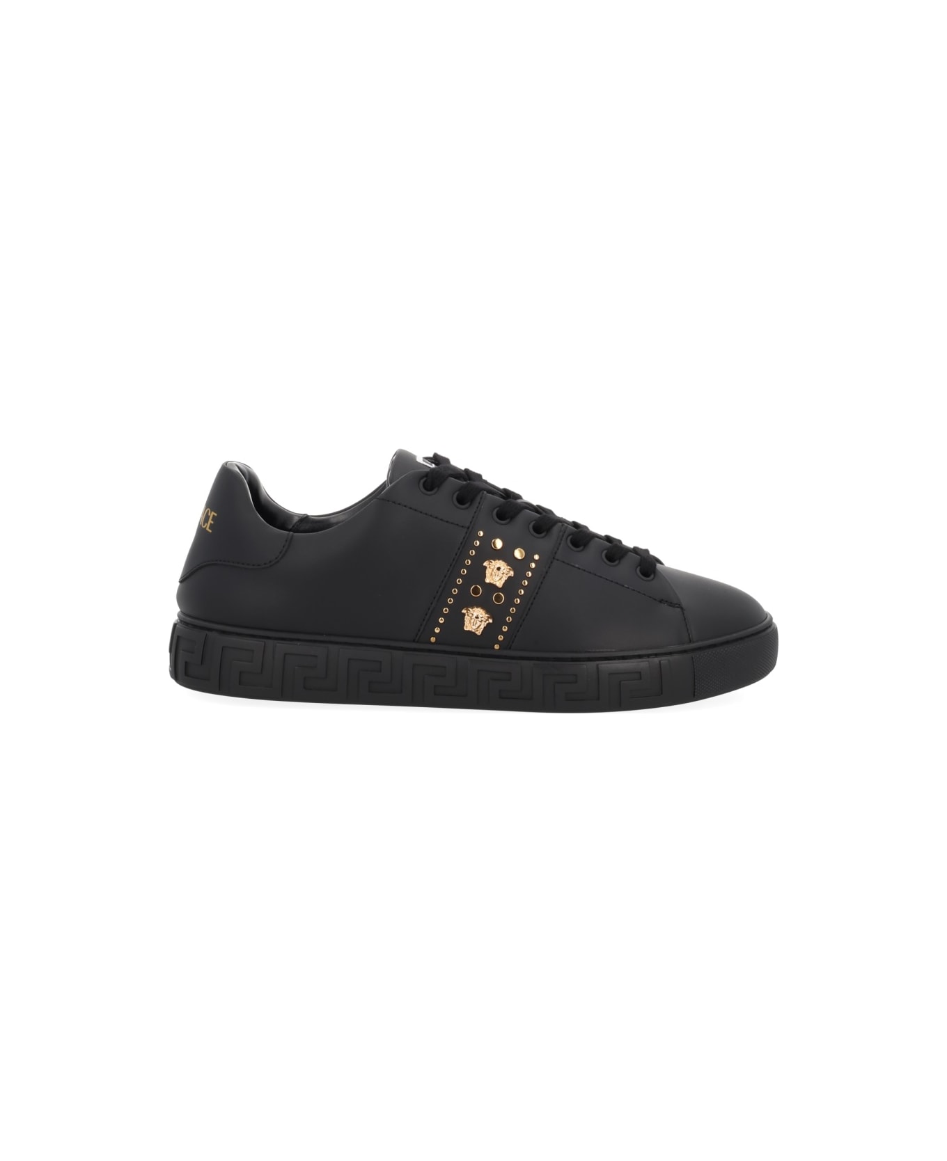 Versace "greek" Sneaker - BLACK