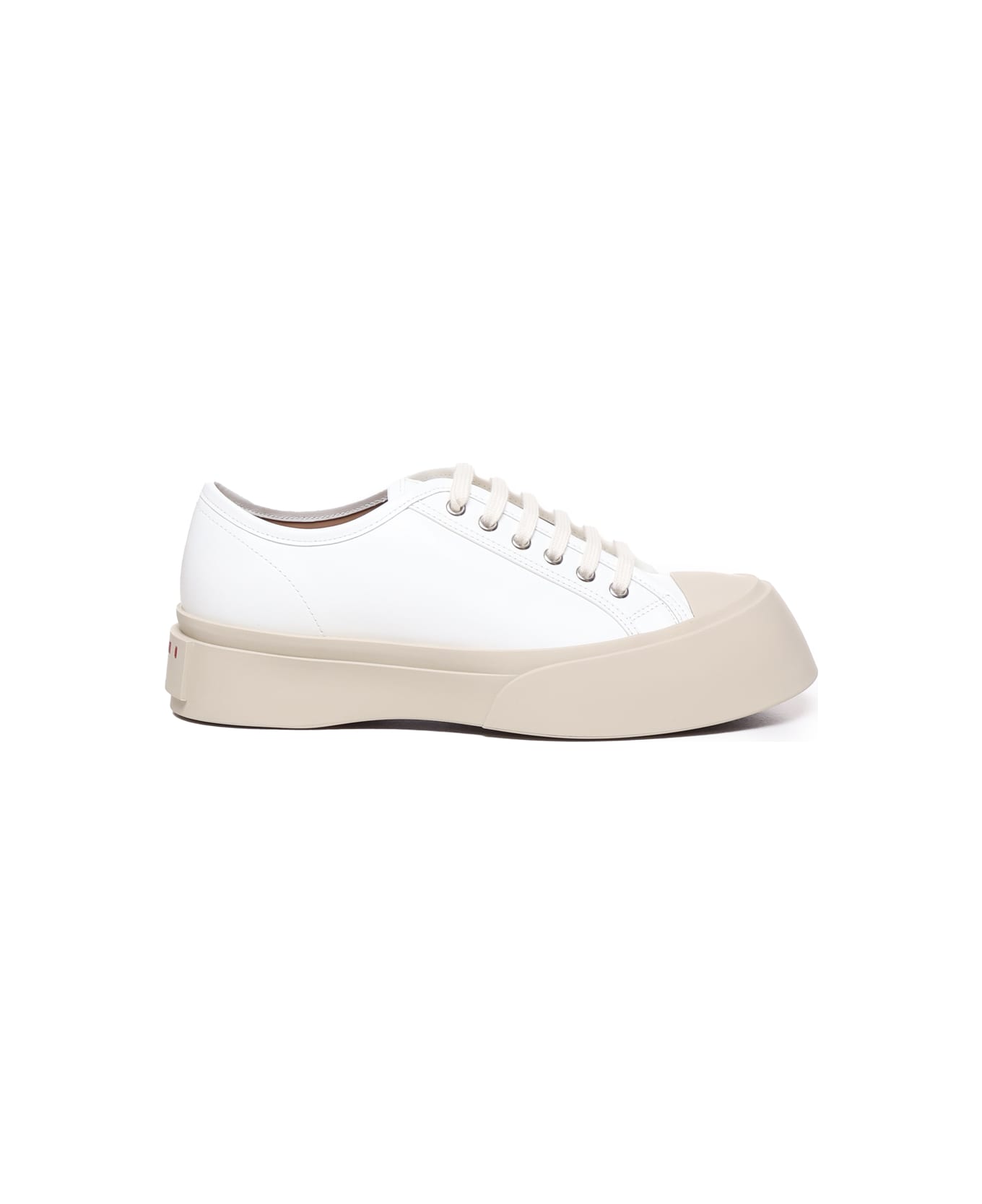 Marni Pablo Sneaker In Nappa Leather - White