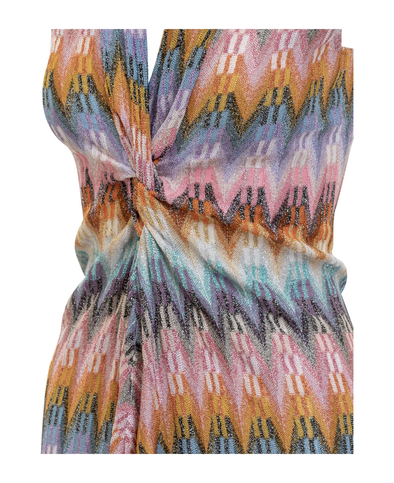 Missoni Long Dress With Metalized Filaments