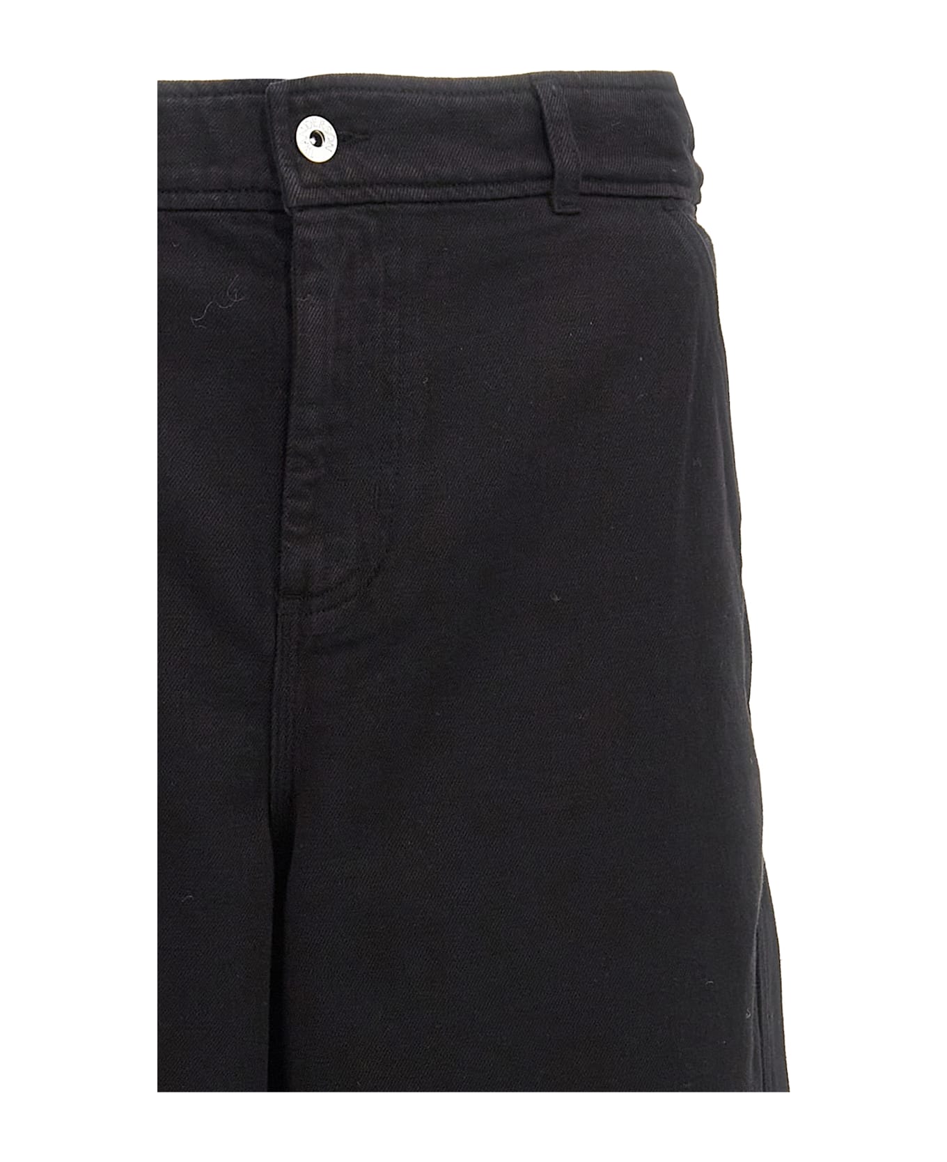 J.W. Anderson Anchor Embroidery Top - BLACK