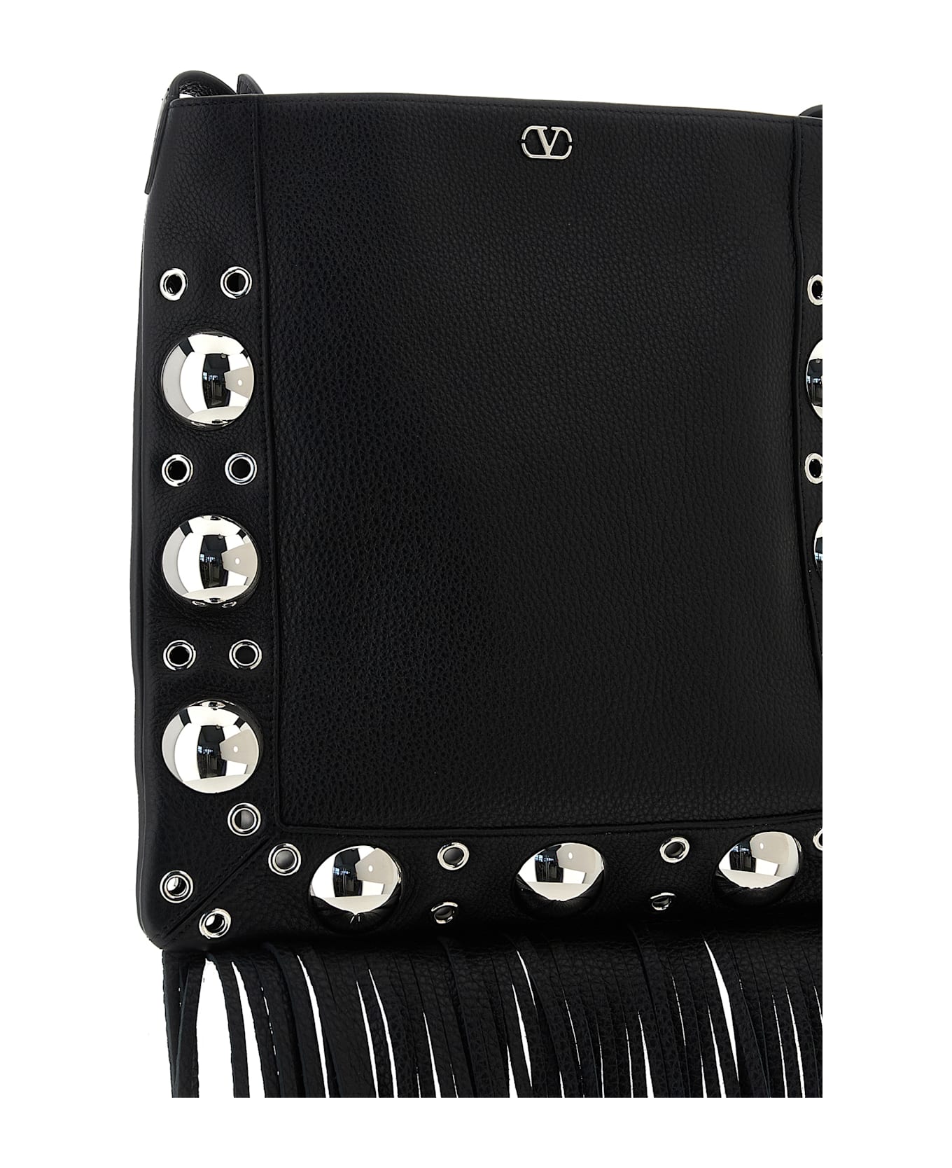 Valentino Garavani 
nellcôte
 Shoulder Bag - Black  
