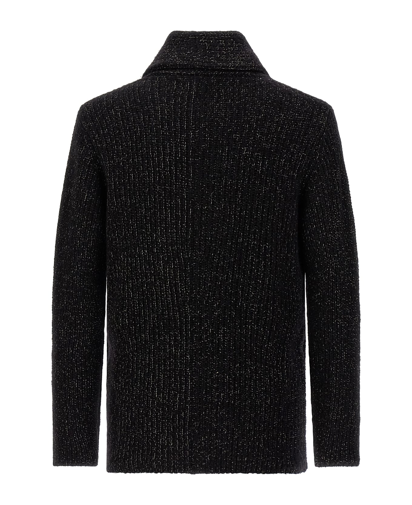 Brunello Cucinelli Double-breasted Cardigan - Black  