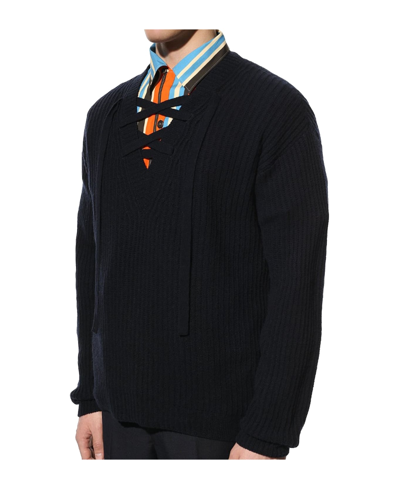 Prada Cashmere Sweater - Blue ニットウェア