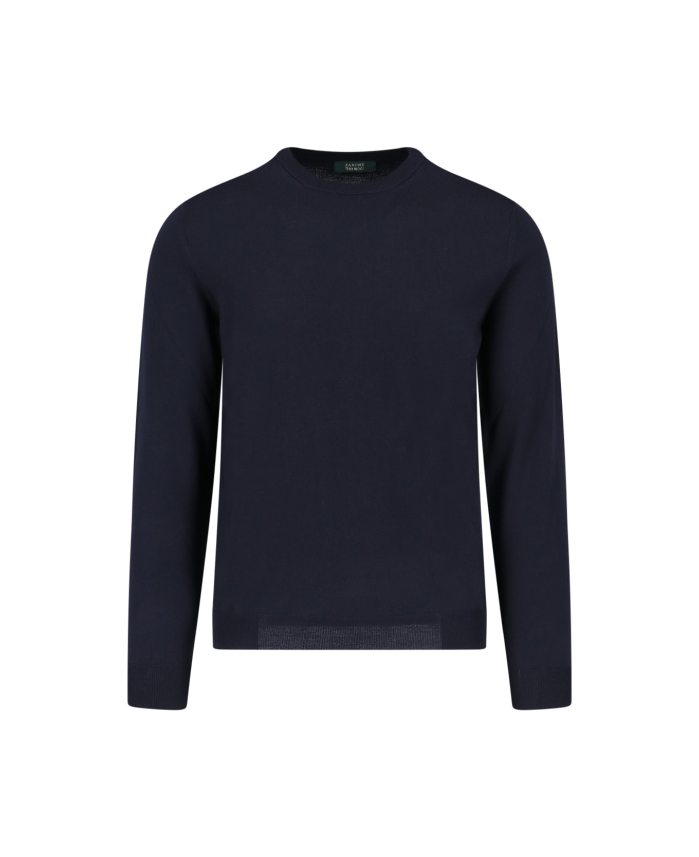 Zanone Crewneck Sweater - Blue