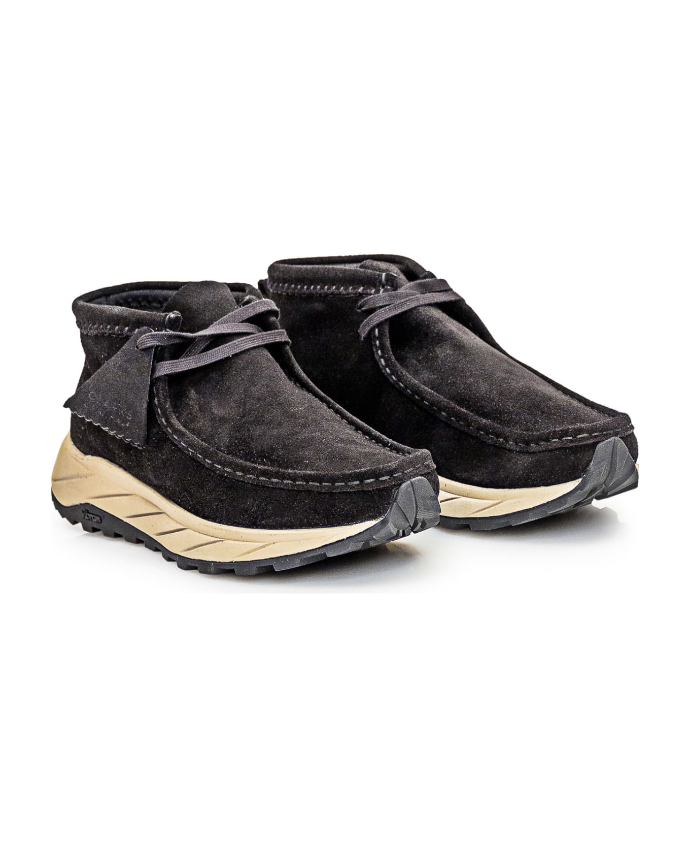 Clarks Wallabee Boots - BLACK SDE