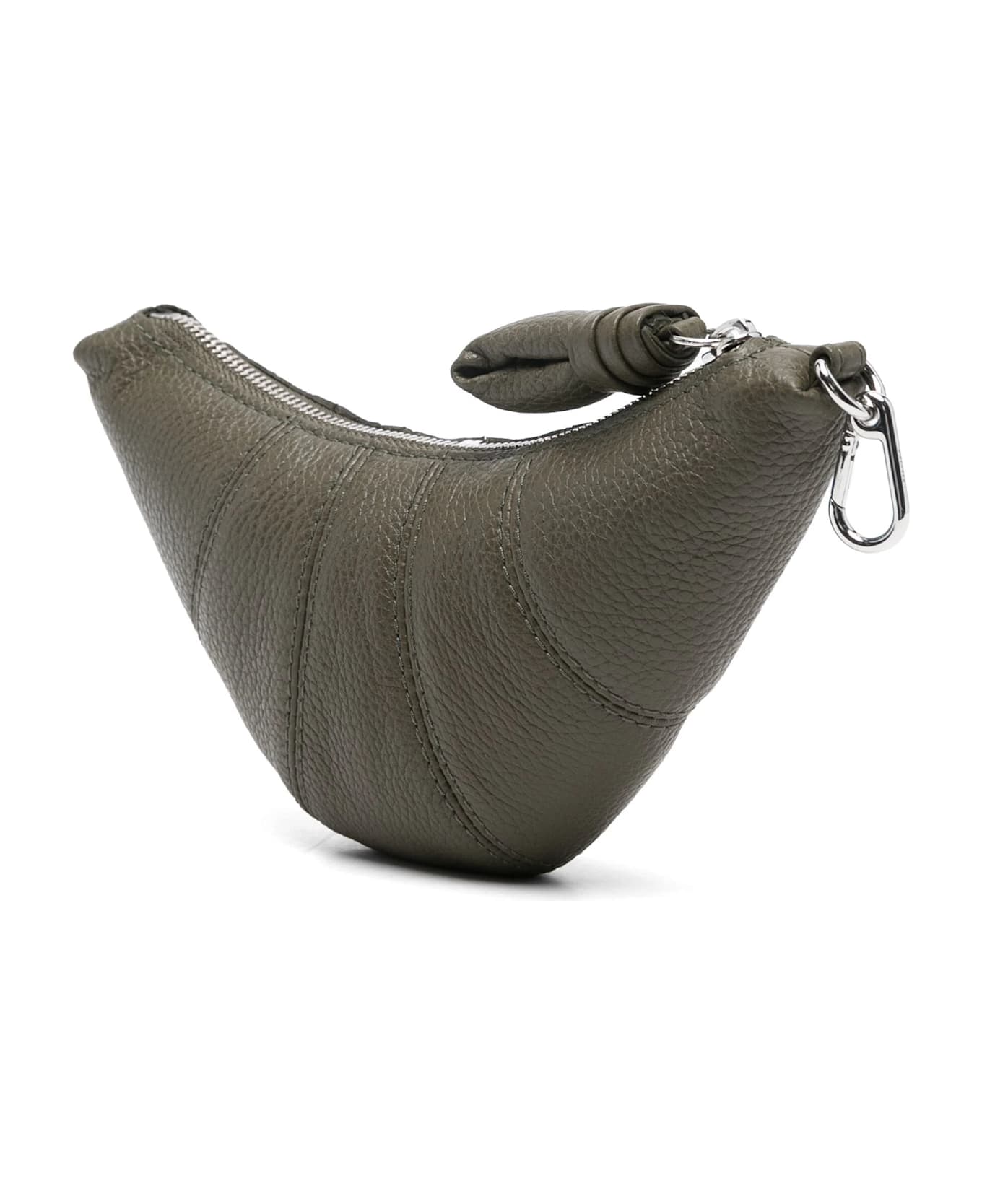 Lemaire Crossbody Croissant - Dark Moss