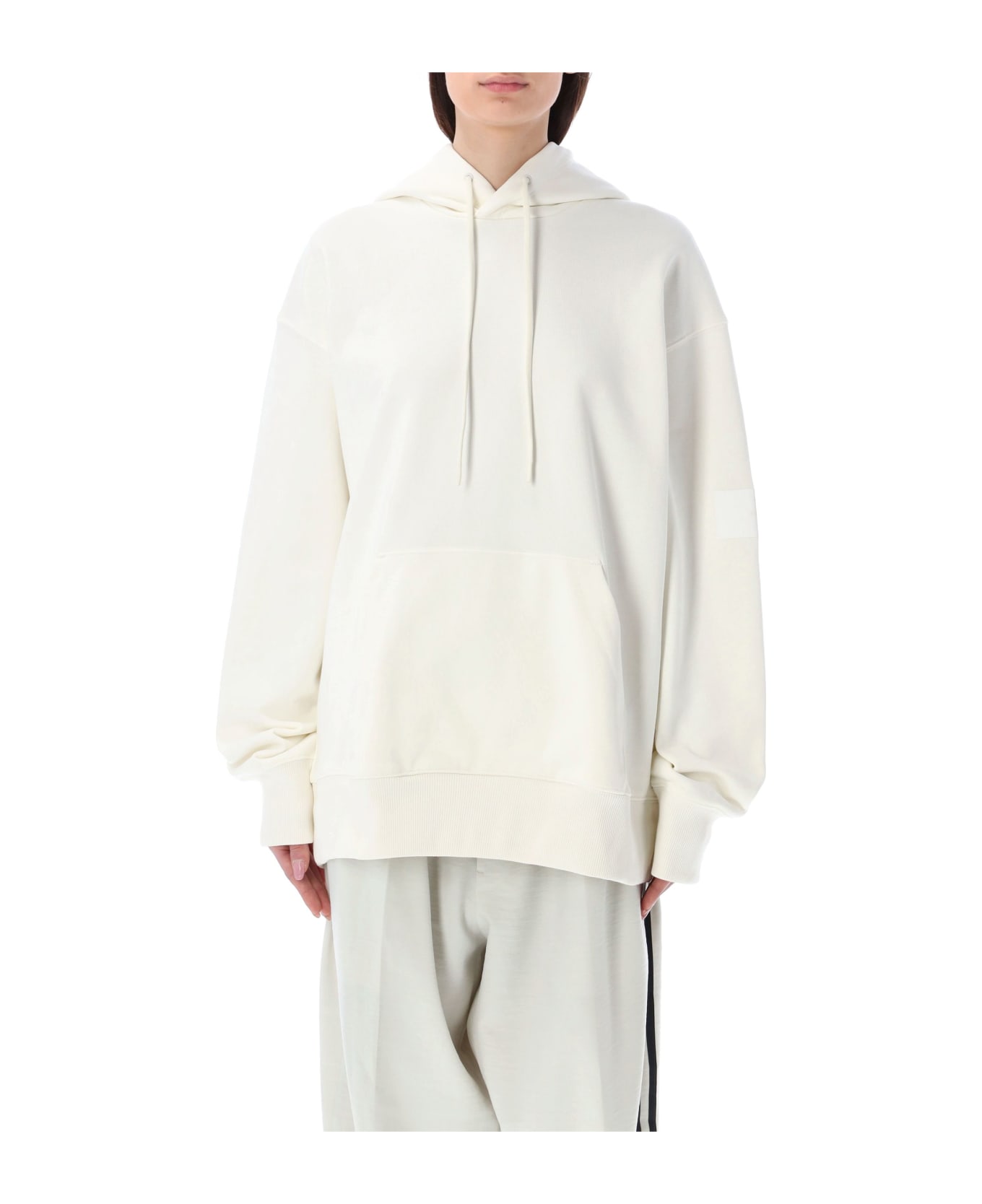 Y-3 Oversize New Logo Hoodie - OFF WHITE