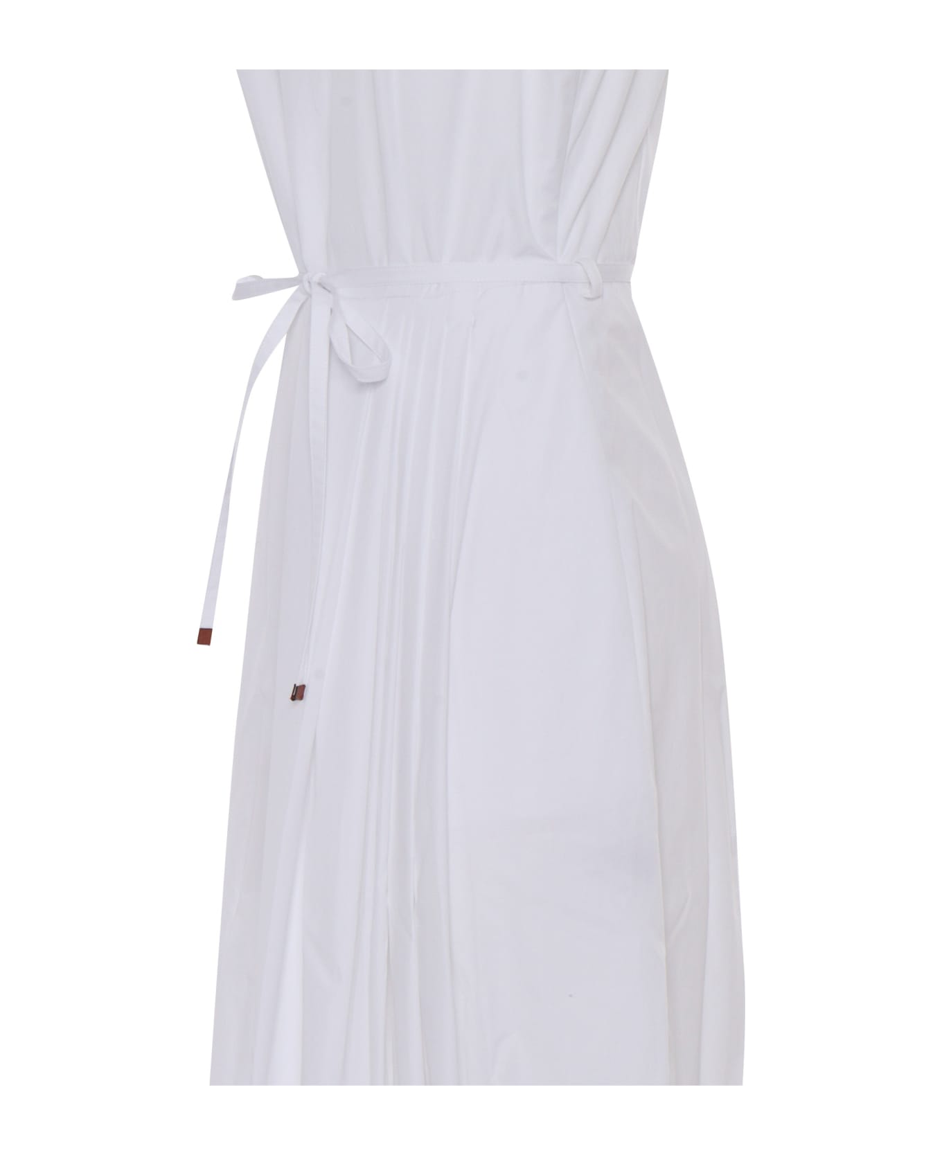 Lorena Antoniazzi Long White Dress - WHITE