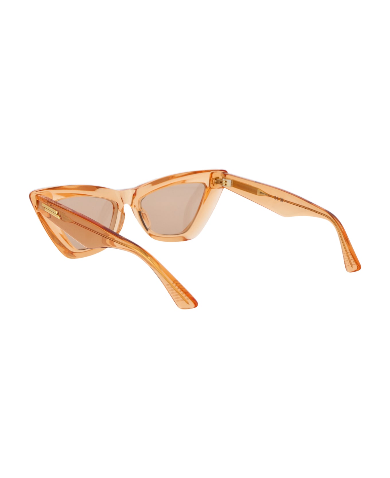 Bottega Veneta Eyewear Bv1101s Sunglasses - 011 ORANGE ORANGE BROWN