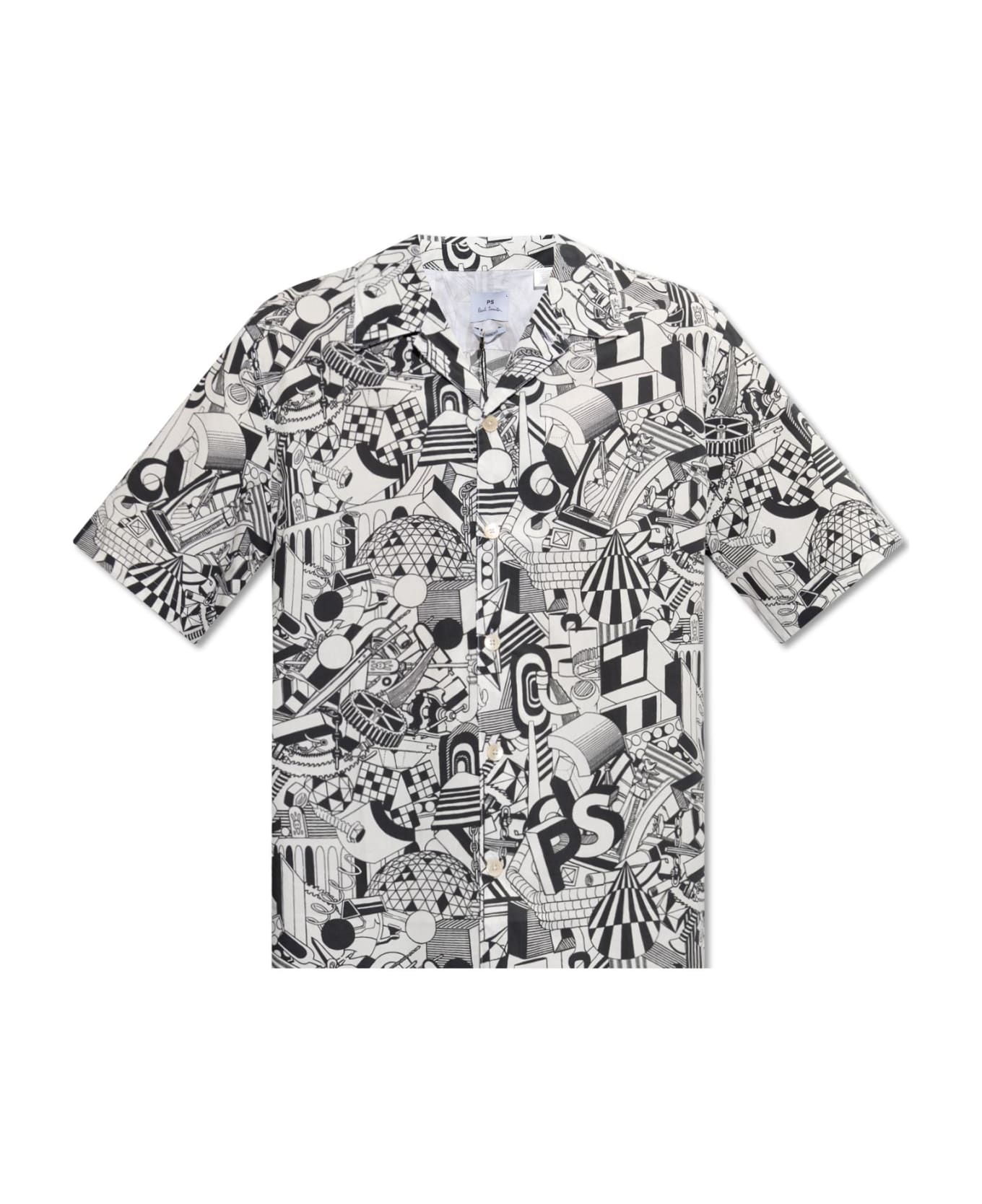 PS by Paul Smith Ps Paul Smith Shirt With Short Sleeves - White
