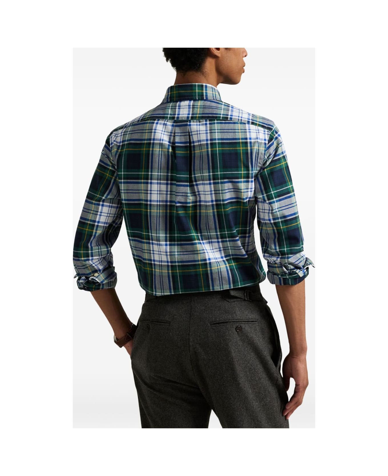 Ralph Lauren Polo Ralph Lauren Plaid Shirt - 5535 GREEN/BLUE MULTI