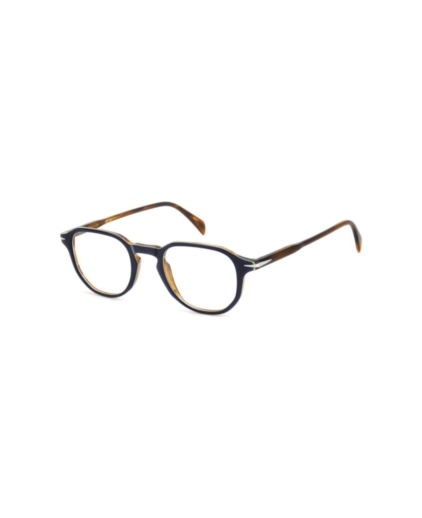 DB Eyewear by David Beckham Db 1140s9w/42 Blue Brown - S9W/42 BLUE BROWN
