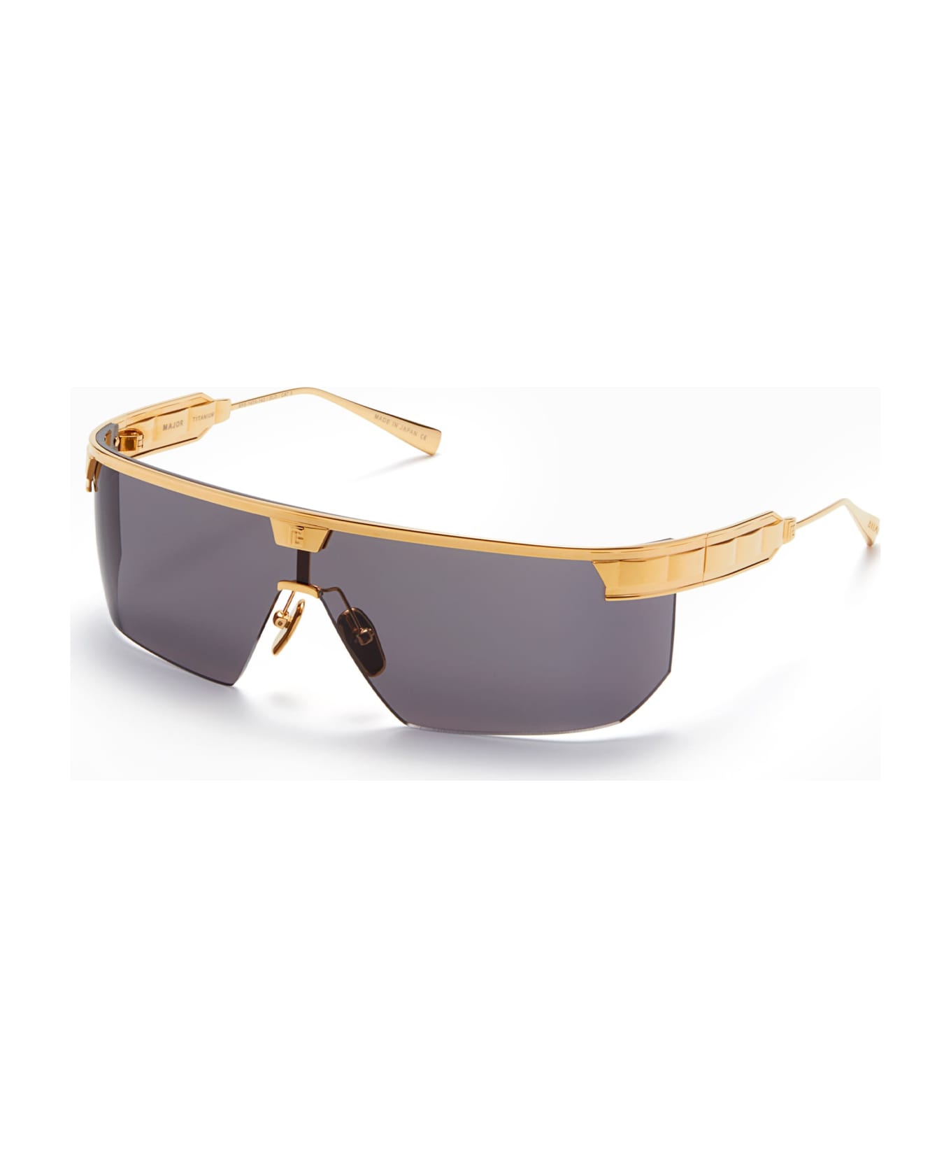 Balmain Major - Yellow Gold Sunglasses - Gold