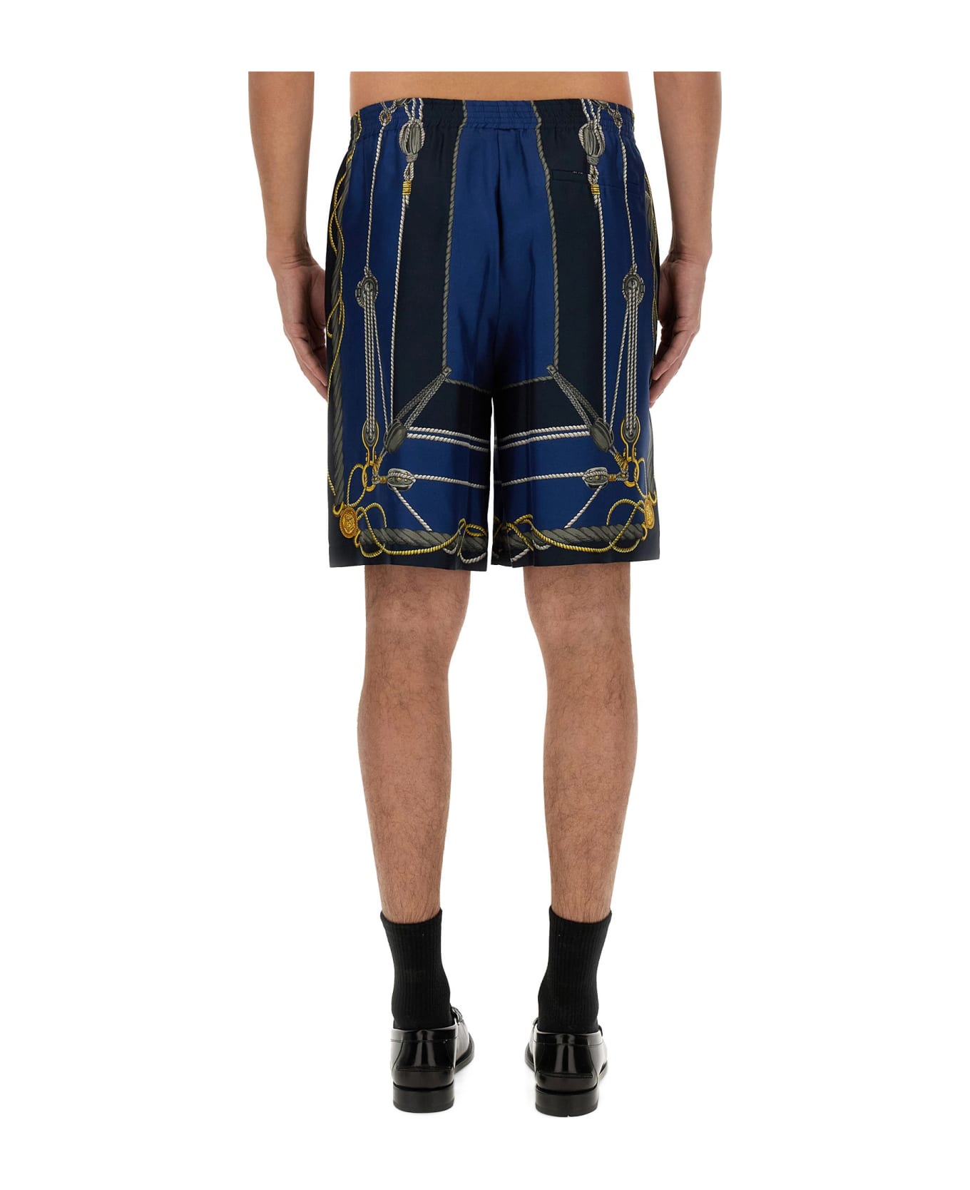Versace Twill Bermuda Shorts - MULTICOLOR